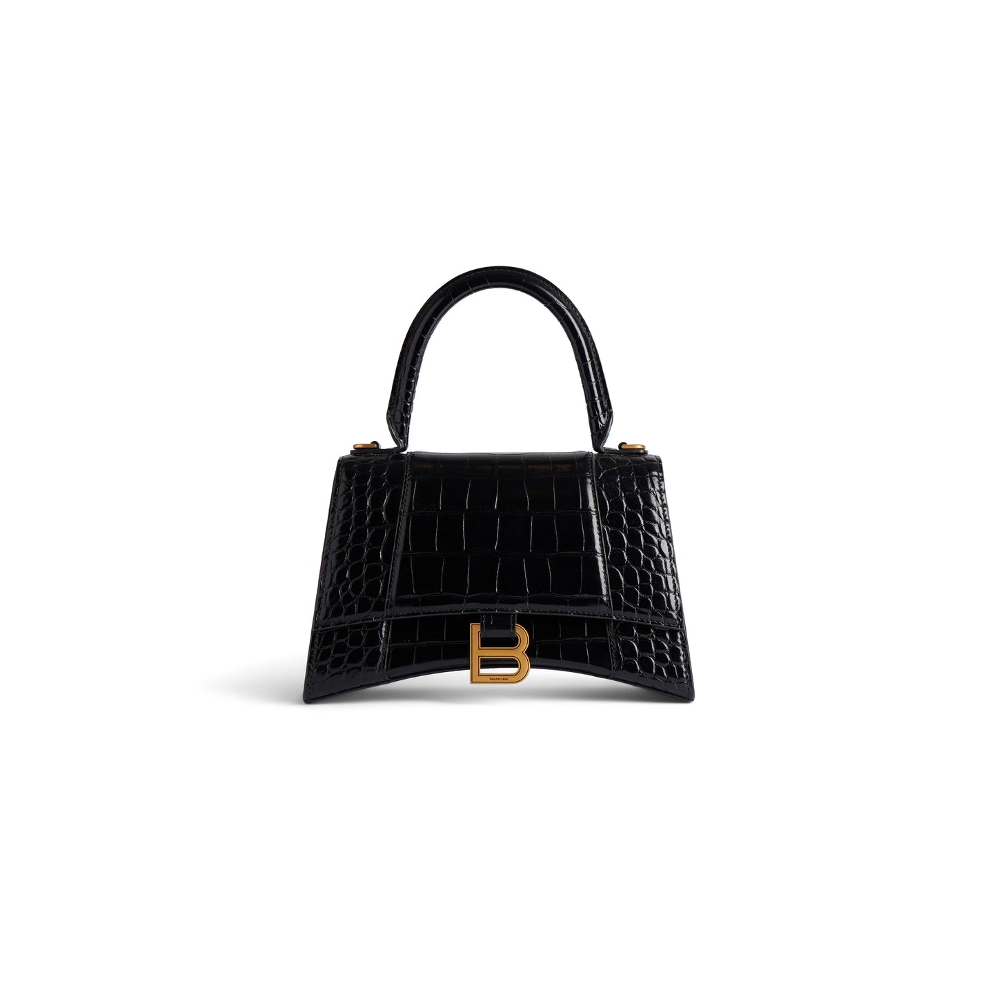 Ba*len*cia*ga women''s hourglass handbag small in black 5935461lrgm1000 (22.9*15*9.9cm)