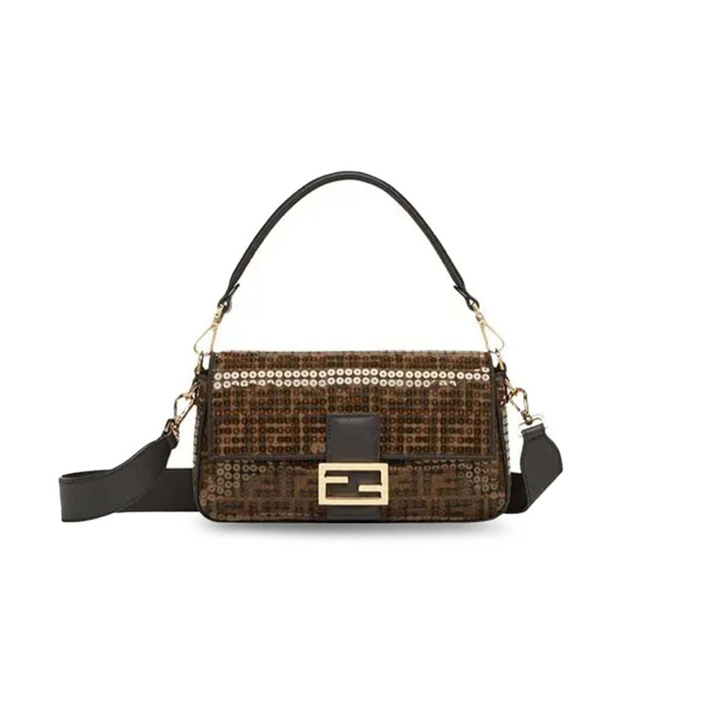 F**di baguette sequin bag (28*15*6cm)