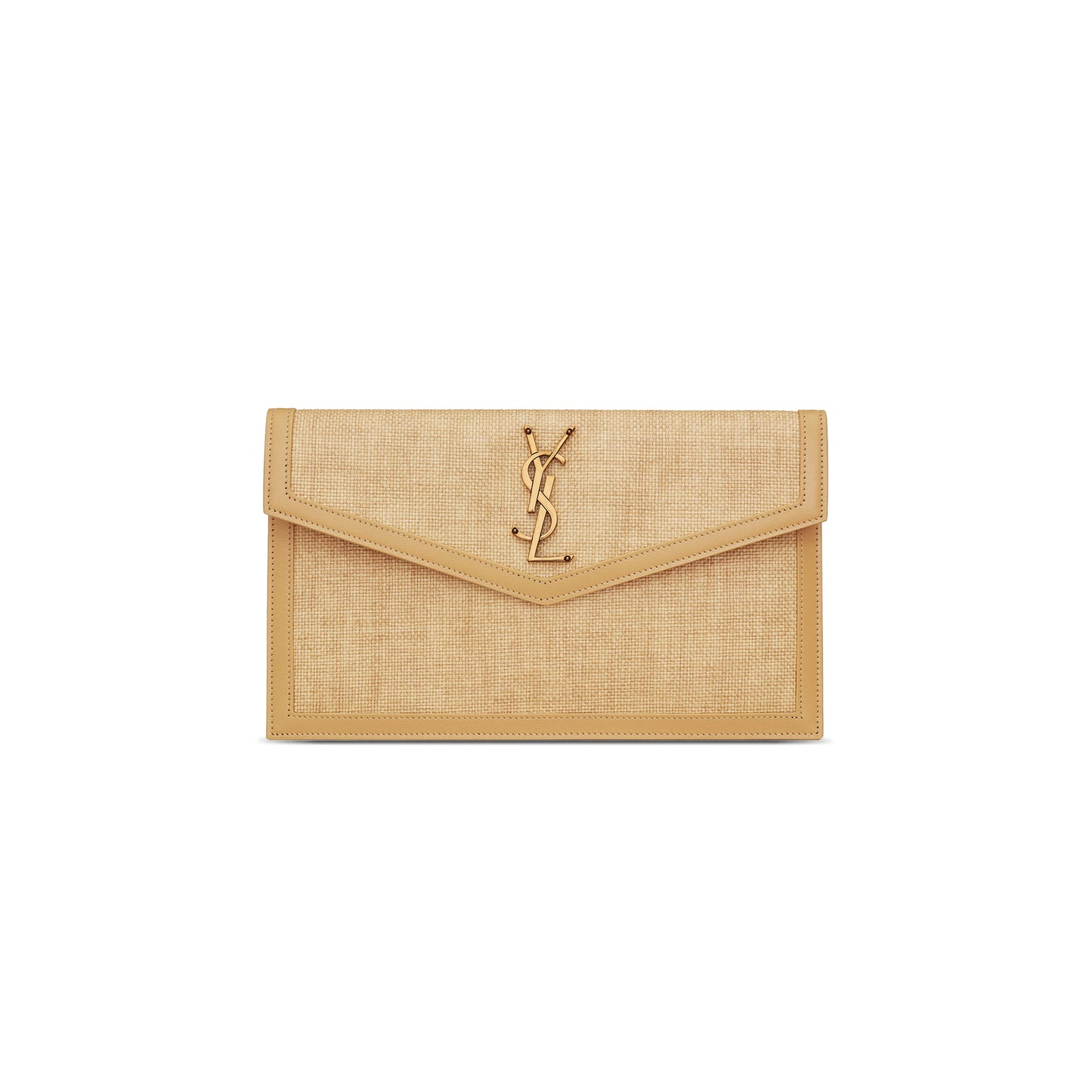 Y*L uptown pouch in micro raffia 5657392uf2w9985 (27*16*2cm)