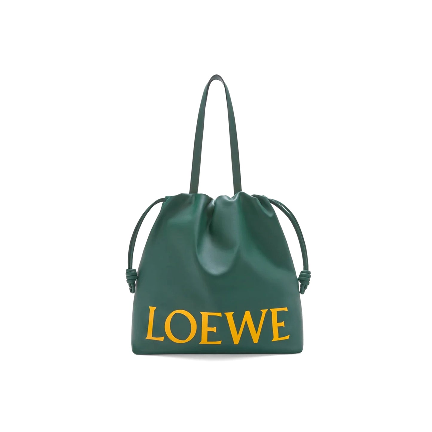 L0ew* flamenco logo tote in nappa calfskin b411fplx01 (46*41*12.5cm)