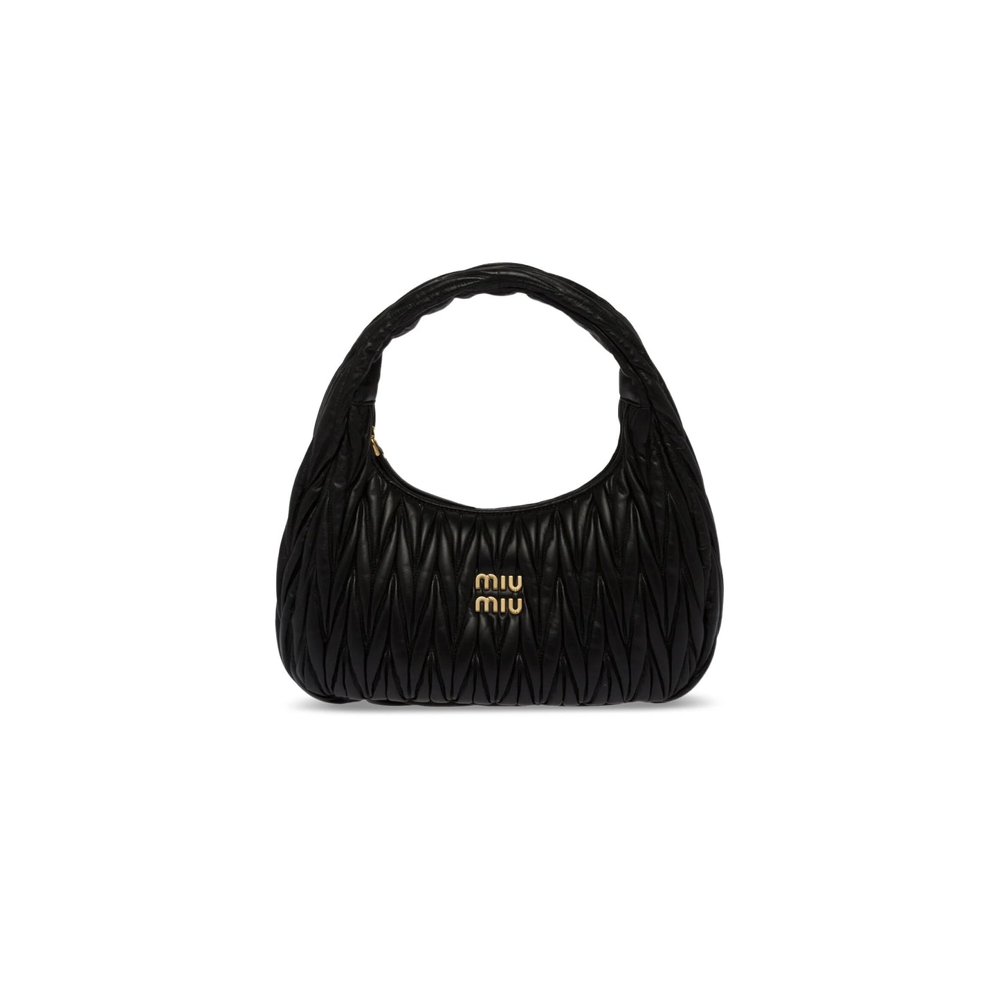 M1v M1v wander matelassÉ nappa leather hobo bag 5bc108 (29*24*9.5cm)