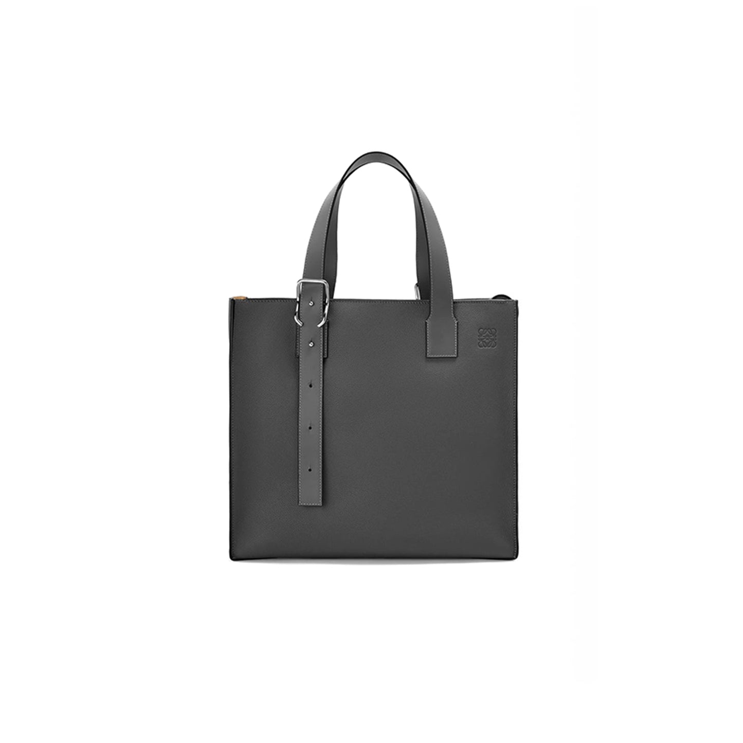 l*ew* buckle zip tote in soft grained calfskin b692k99x03 (36.5*33.5*13cm)