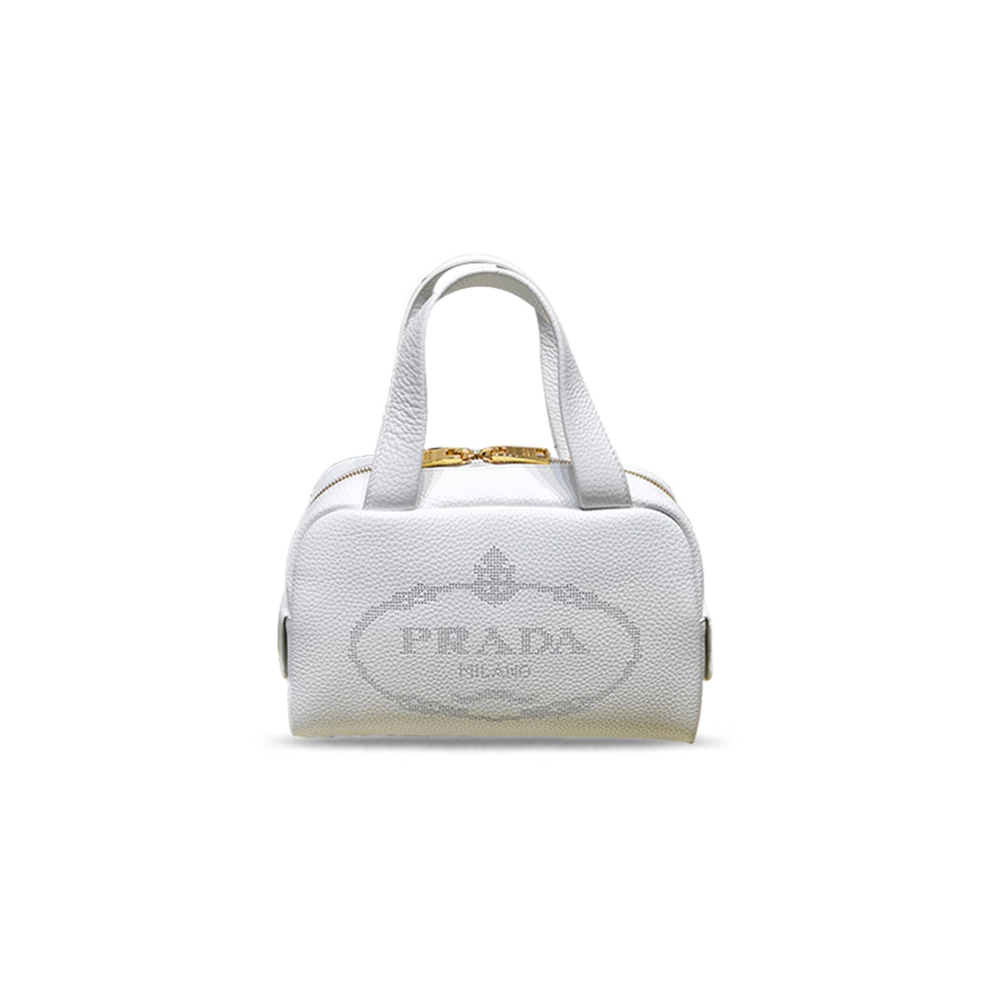 Pra*a leather shoulder bag crossbody bag small size women''s 1bh078 (25*16*10cm)