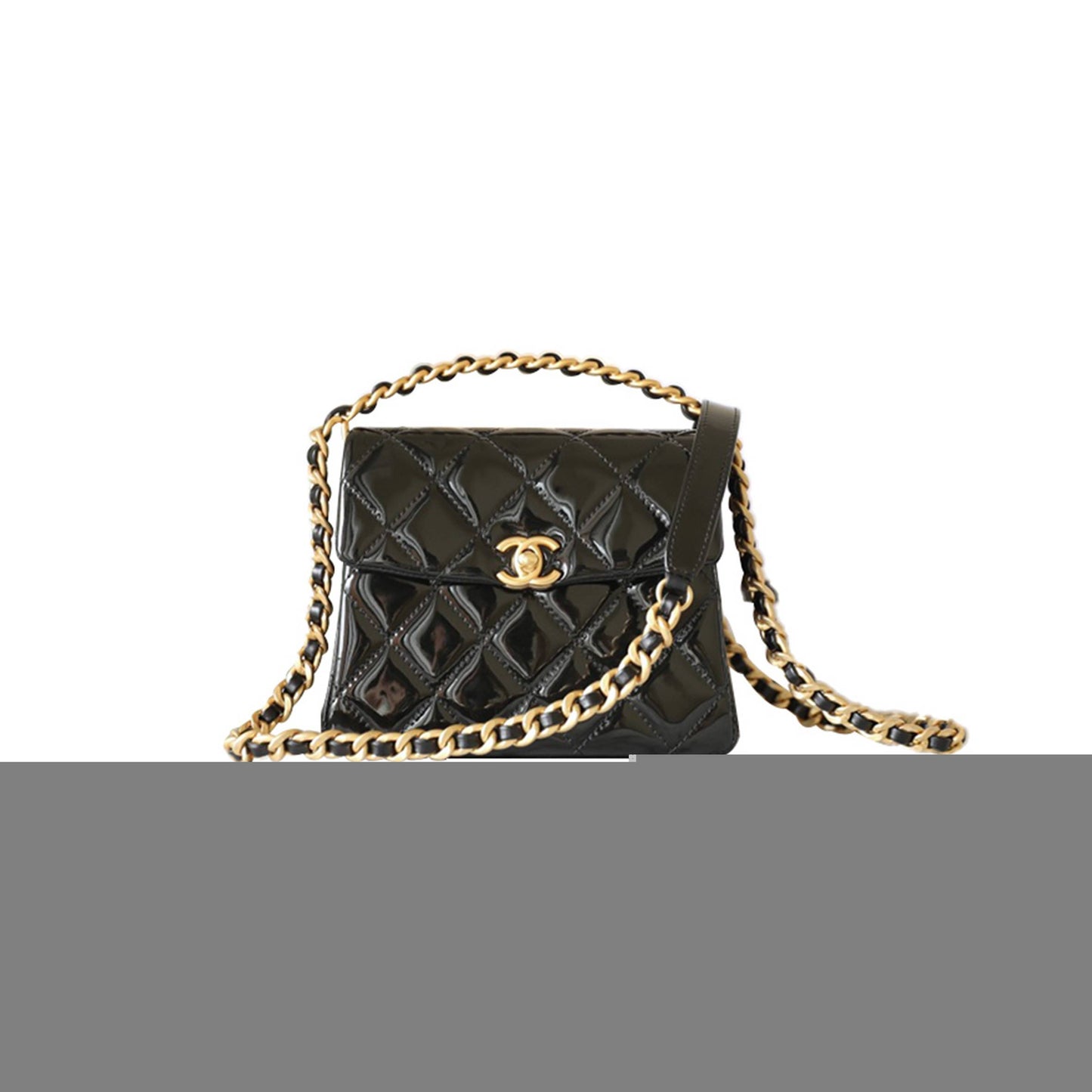 Ch*el master black other plaid casual style calfskin as4472 (19*15*7cm)