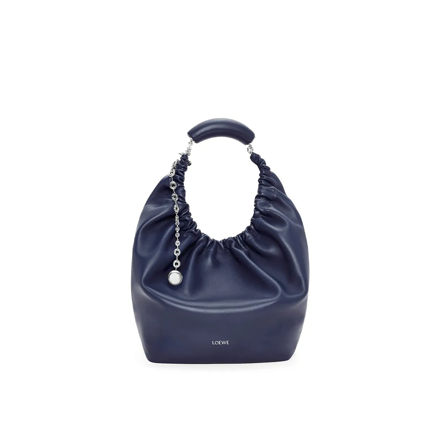 L0ew* medium soft nappa sheep leather squeeze bag a914q37x01-4467 (34*33*13.5cm)