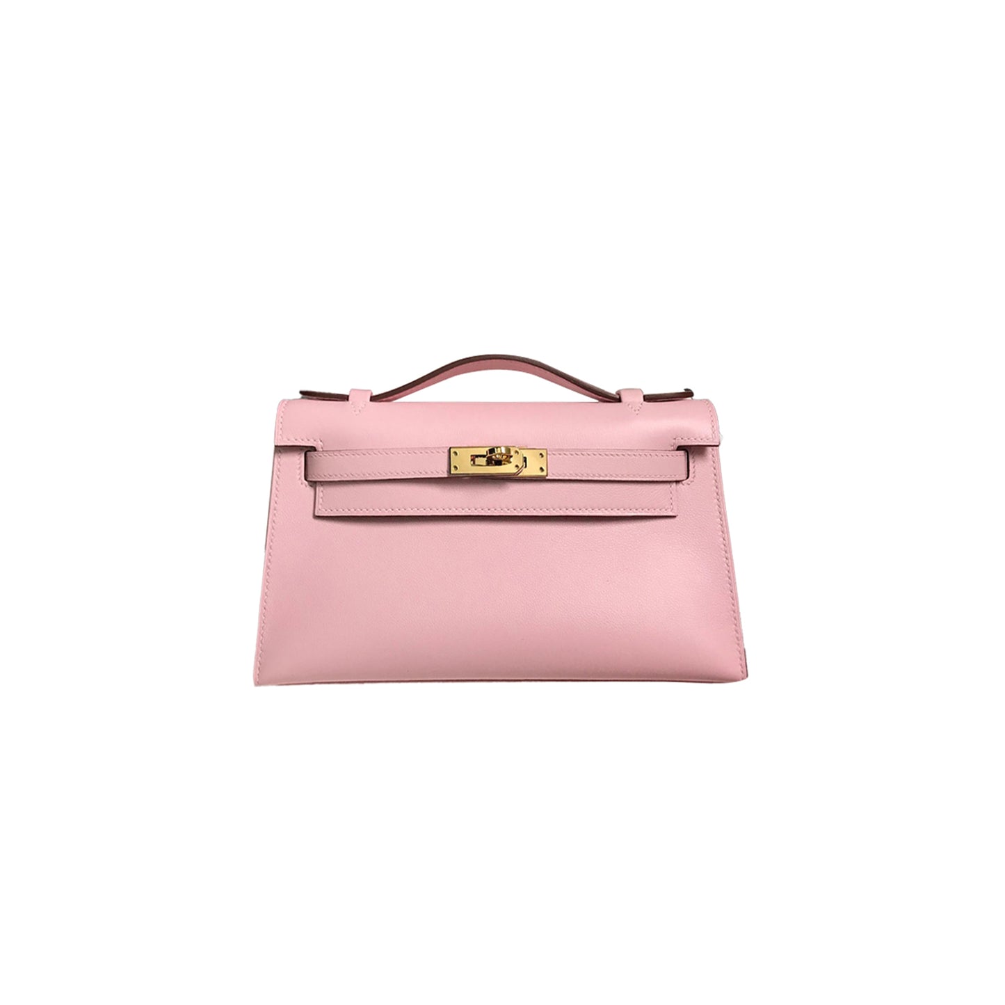 H**mes mini kelly swift 3q new sakura pink (22*14*7cm)