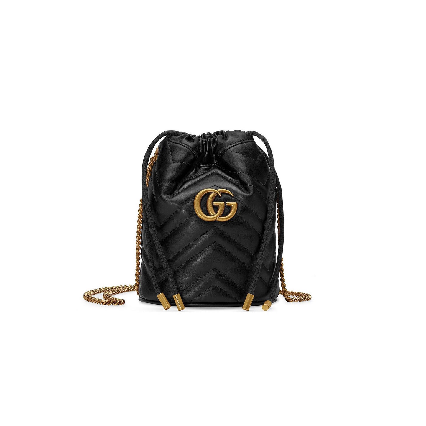 G*u*i gg marmont mini bucket bag 575163 (6.7*5.5*5.1cm)