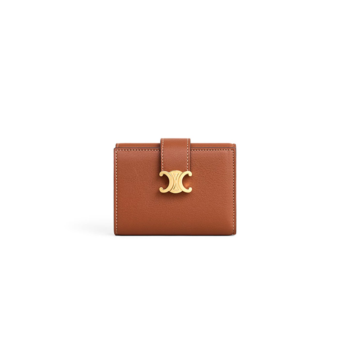 ce1i*e fine strap wallet nino in S*pple grained calfskin 10m963ghh.04lu (10.5*8*2cm)