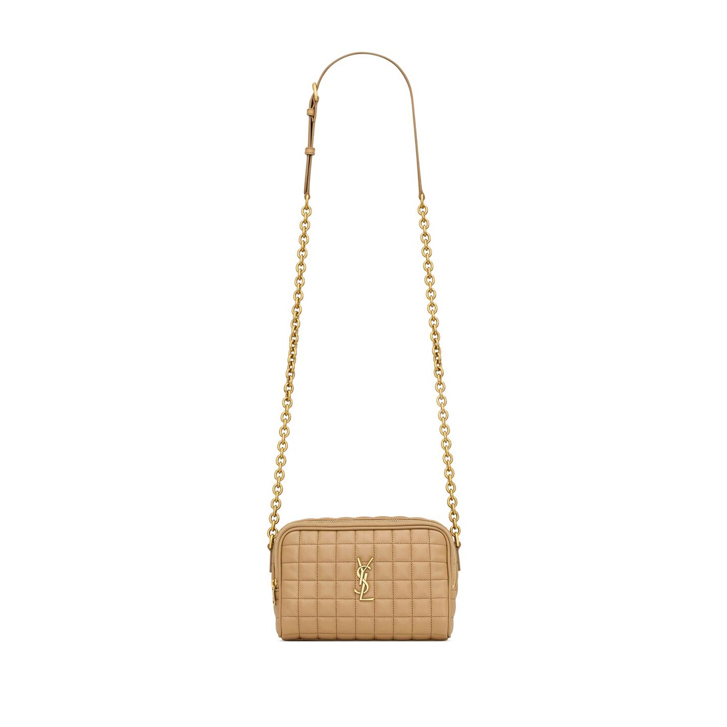 Y*L cassandre matelassÉ carrÉ camera bag in lambskin 764809aabvp2357 (19.5*14*4cm)