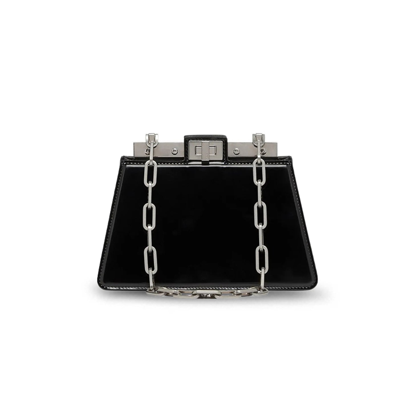 F**di peekaboo cut mini chain shoulder bag 8bn339anscf1juw (20.5*14*11cm)