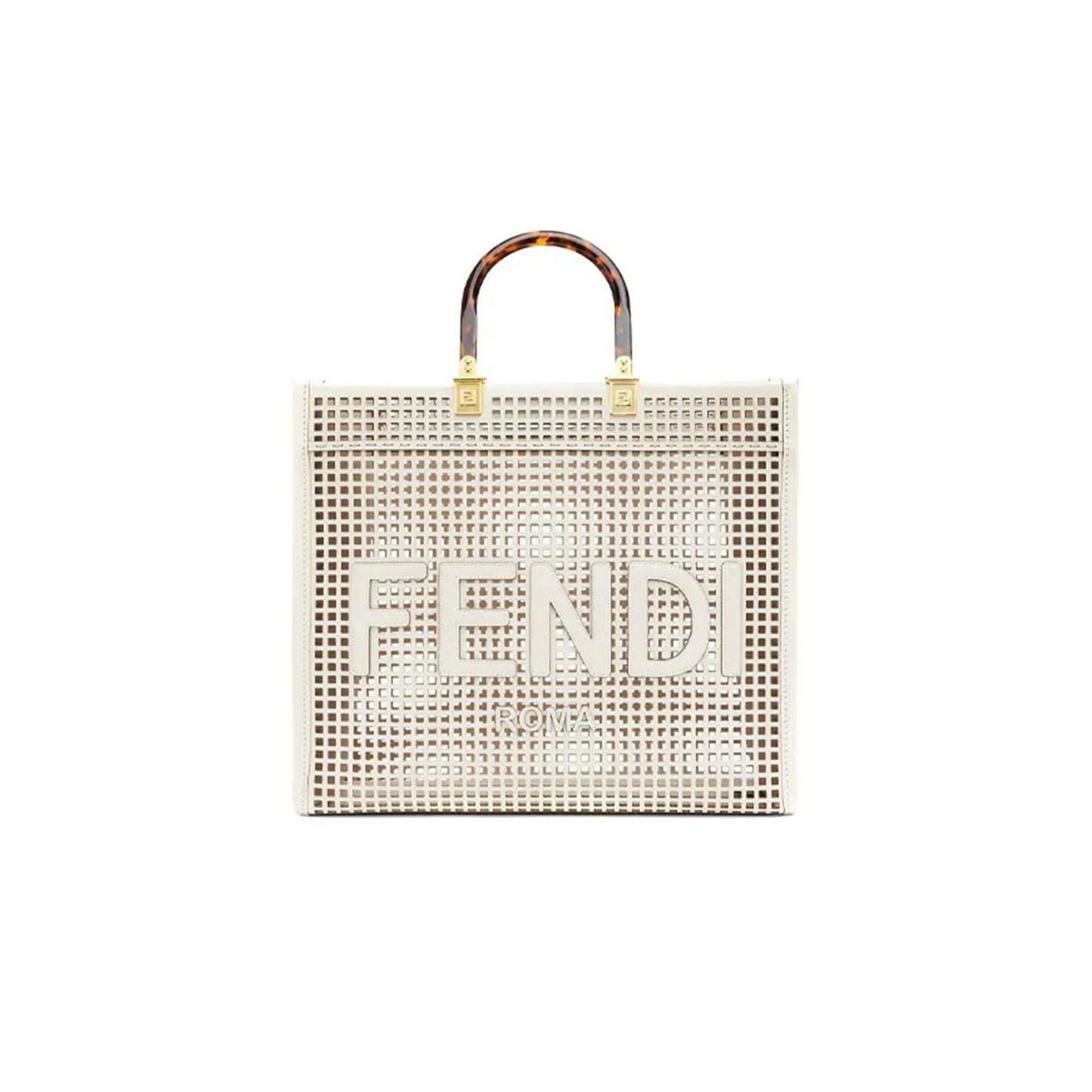 F**di large sunshine tote bag 8bh386akmpf1i3l (37*32*13.5cm)