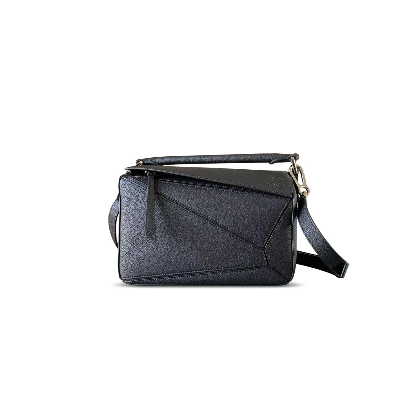 L0ew* large puzzle edge bag in grained calfskin 110479 (36.5*23*19cm)