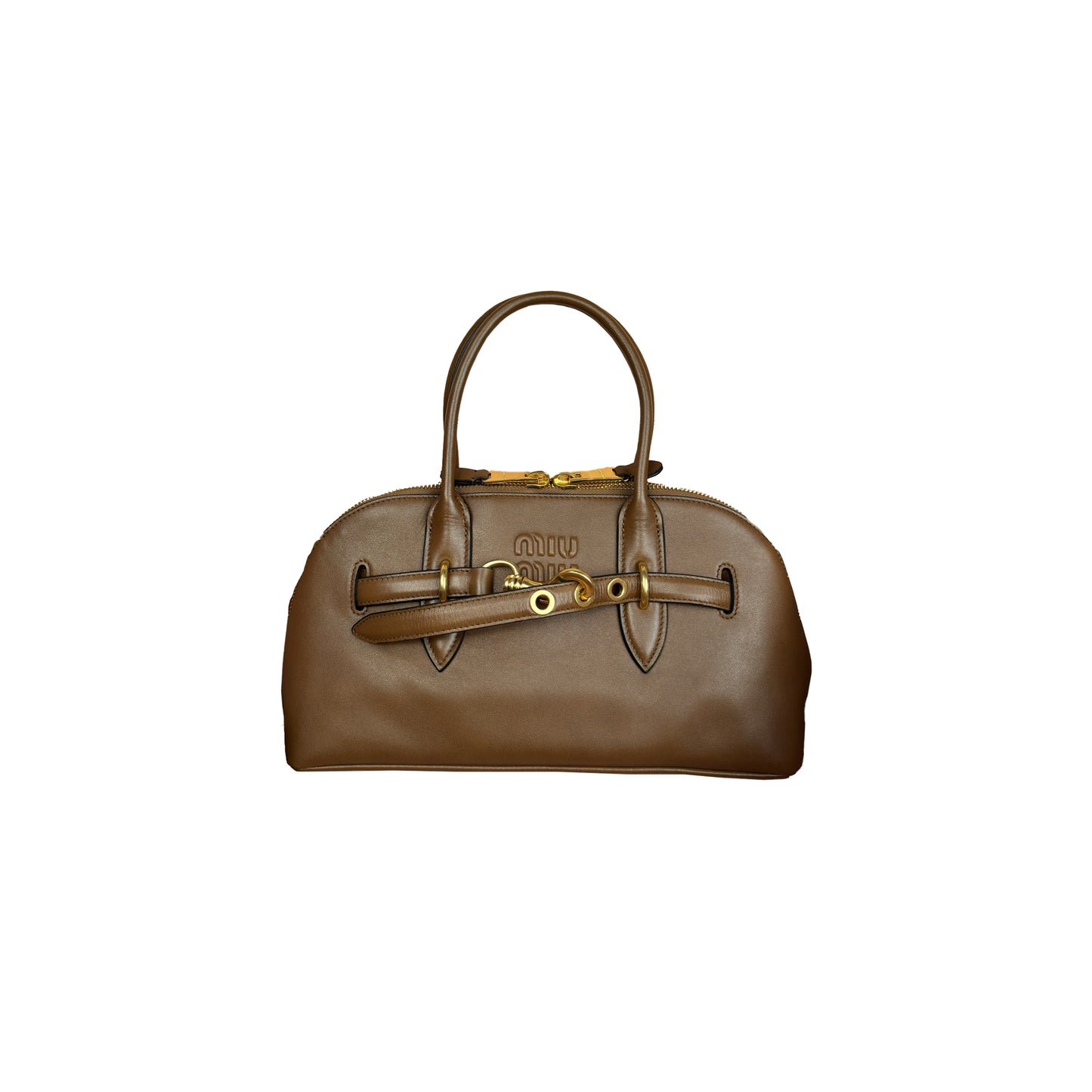 M1v M1v aventure nappa leather brown handbag 5bb168 (33*17*11cm)