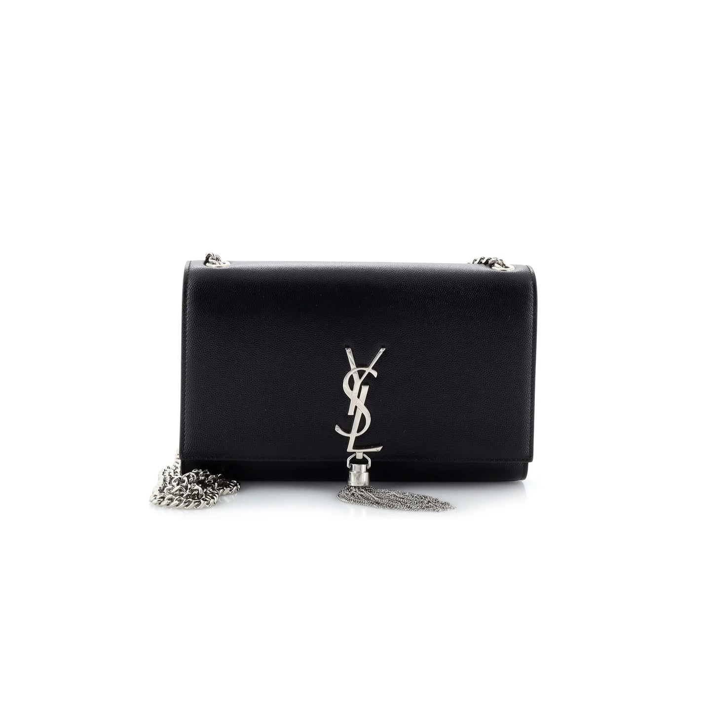 Y*L kate tassel silver chain chain crossbody bag tct3541190518 (19*12.5*4cm)