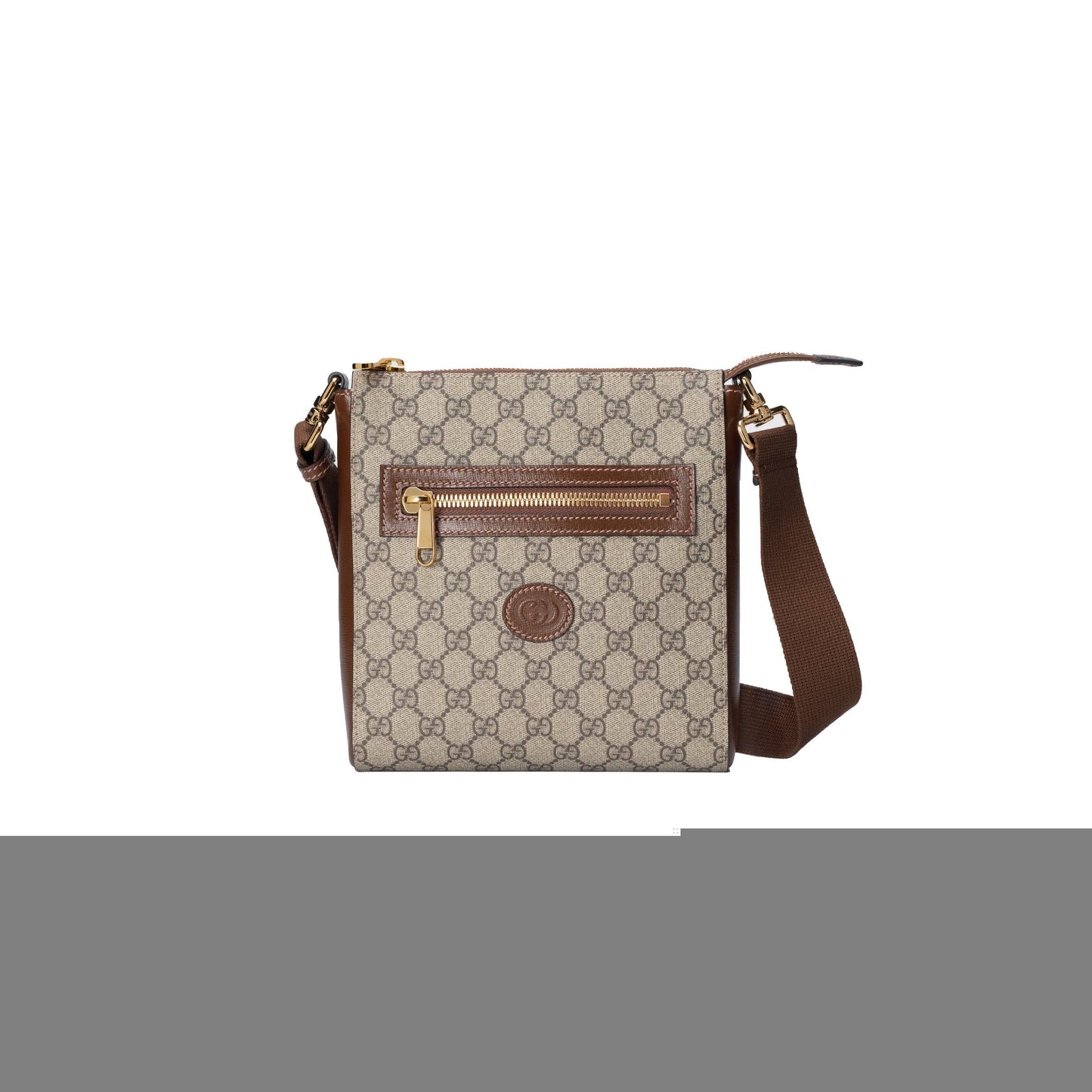 g*u*i gg S*p*e messenger bag 681021Β (23.5*21*4.5cm)