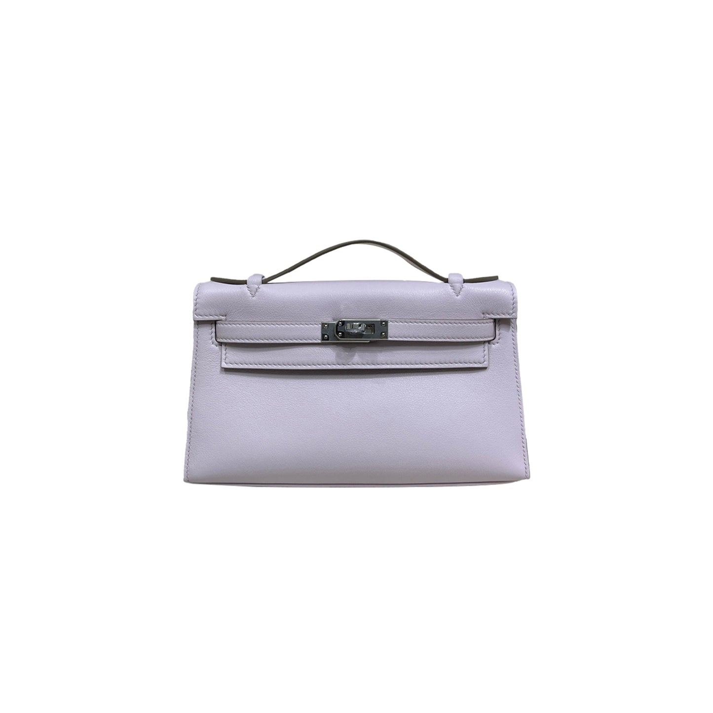 H**mes master kelly generation 22cm original imported swift leather fantasy pink purple gold and silver buckle (22*14*7cm)