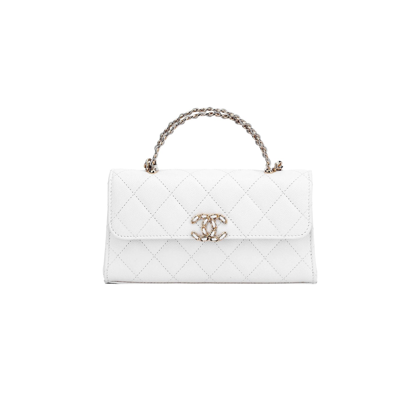 ch*el Di*m*nd chain flap bag ap3238 (18*10*4.5cm)