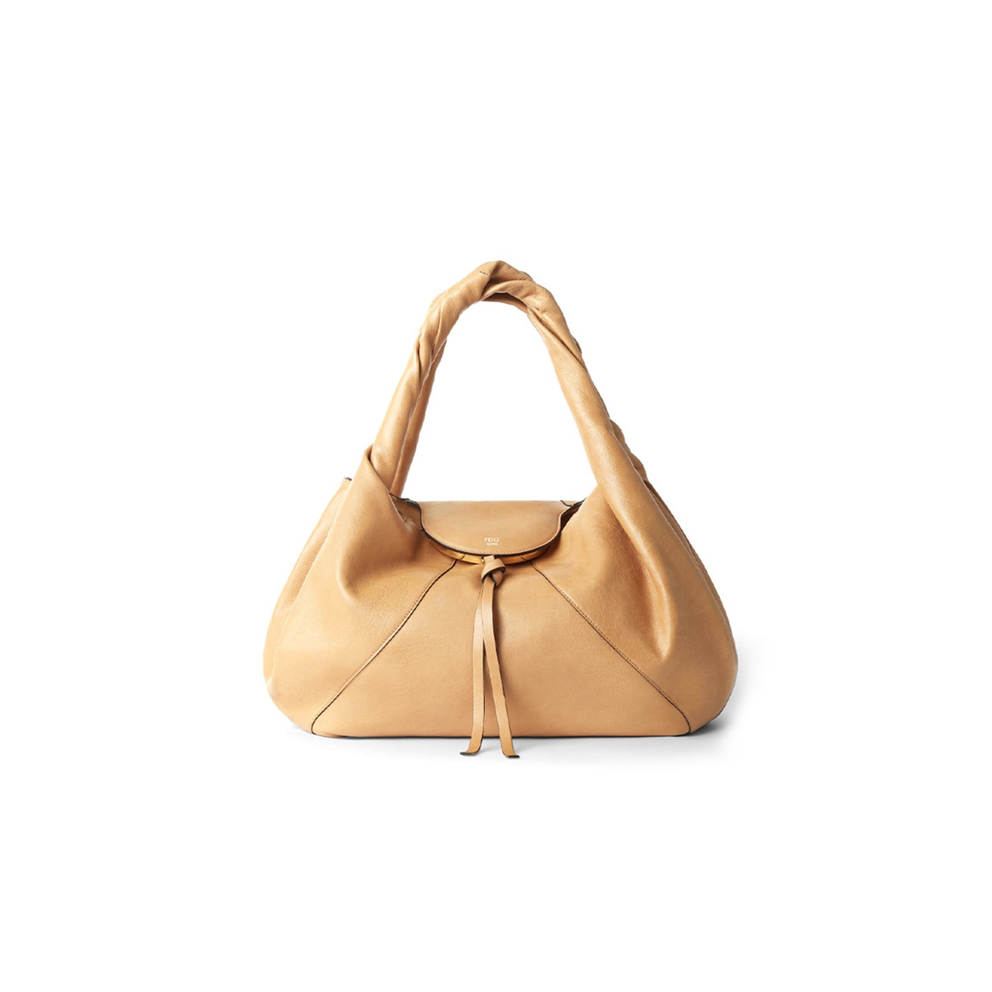F**di spy beige leather bag 8br839ayctf1i73 (48*22*20cm)