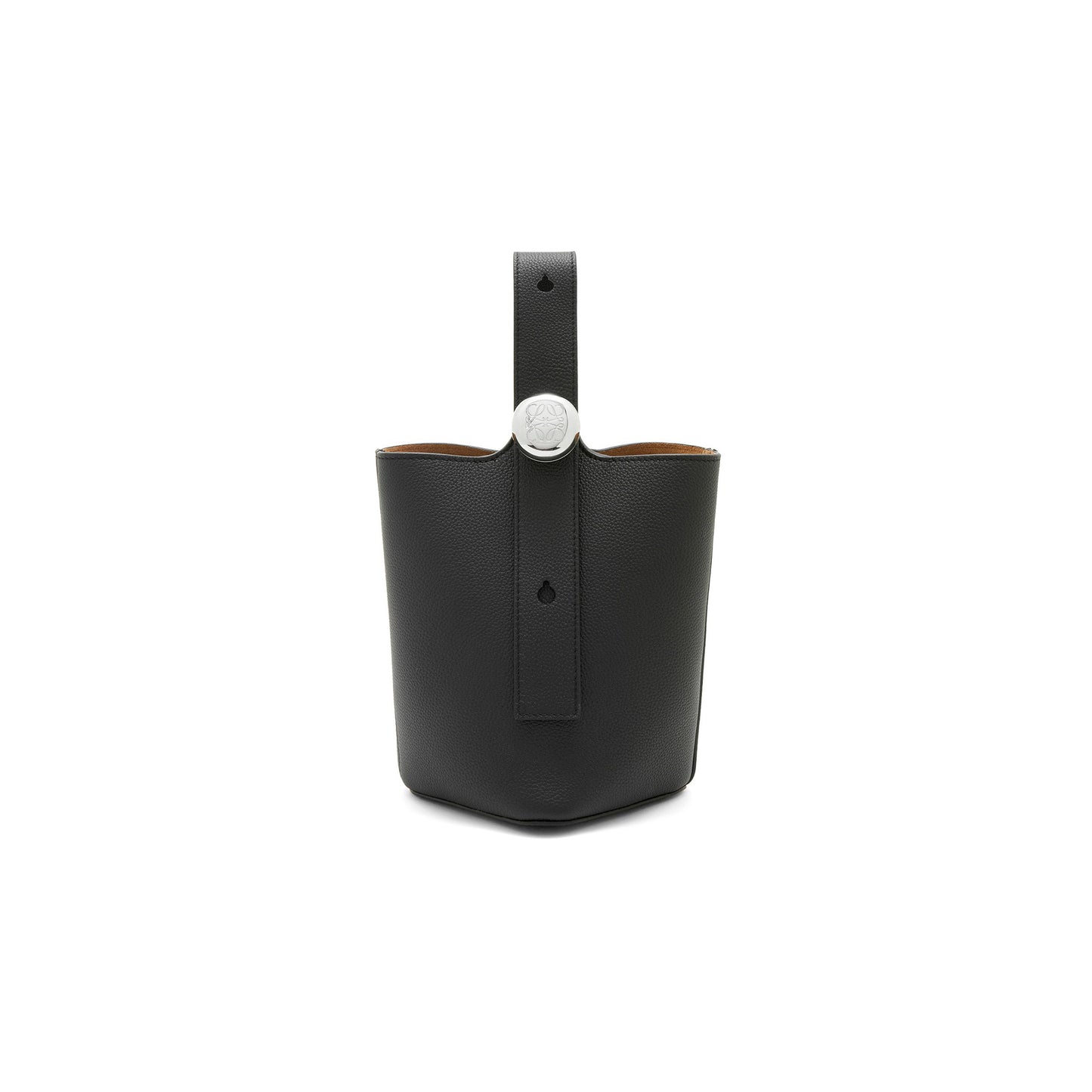 l*ew* mini pebble bucket bag in soft grained calfskin aanbbbmx02 (19.5*16*16cm)
