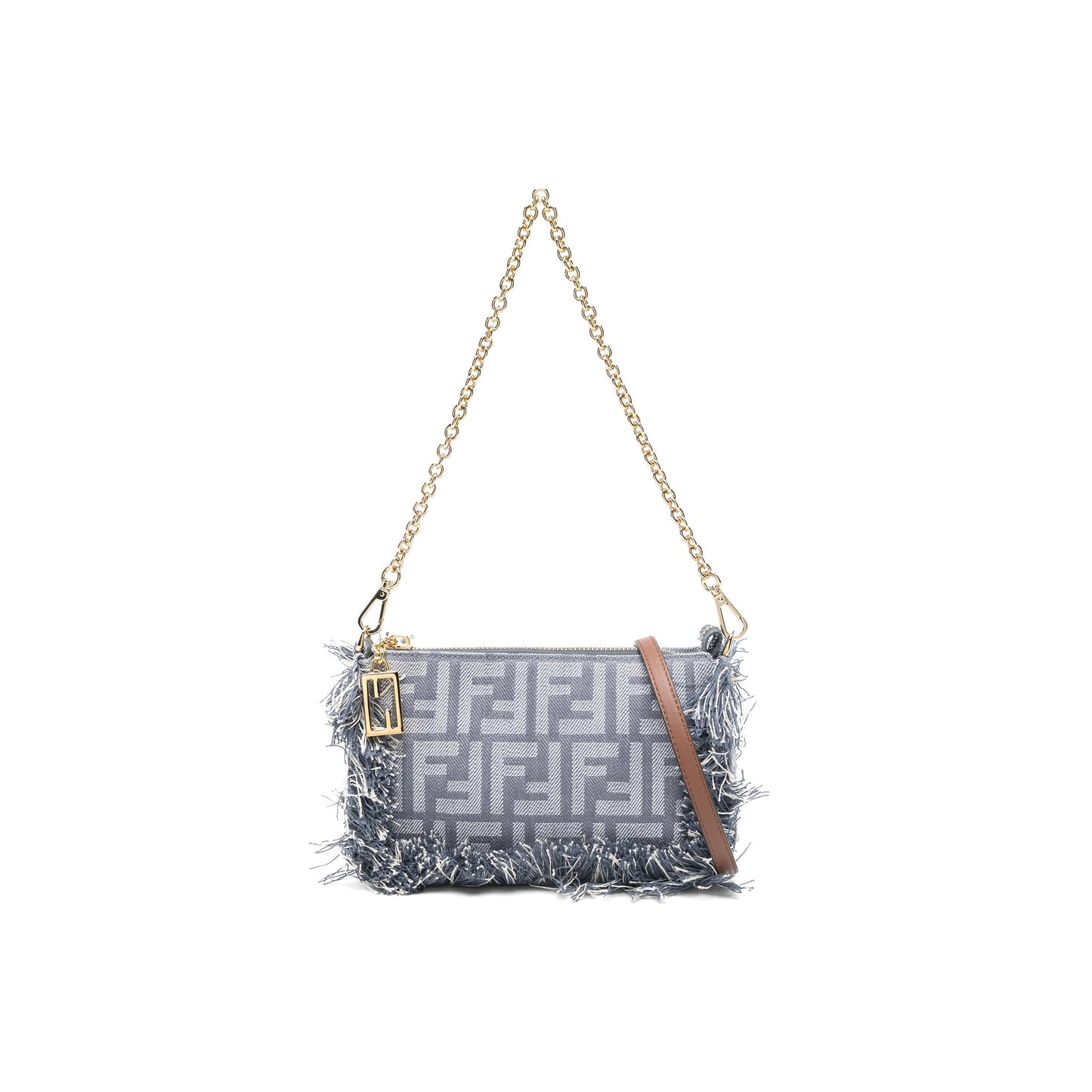 F**di baguette pouch fabric ff (20*10*5cm)