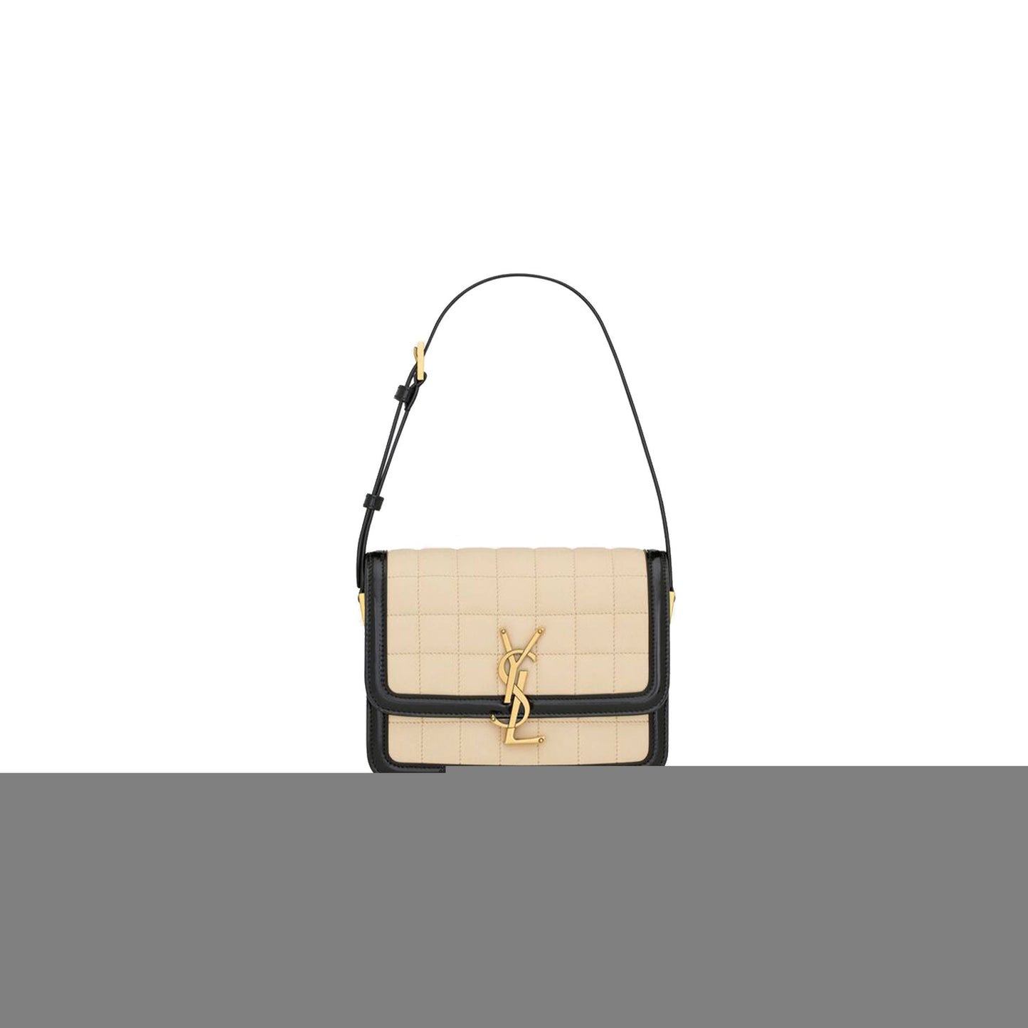 Y*L solferino small in quilted nubuck suede 739139aab6z9289 (18.5*14*6cm)