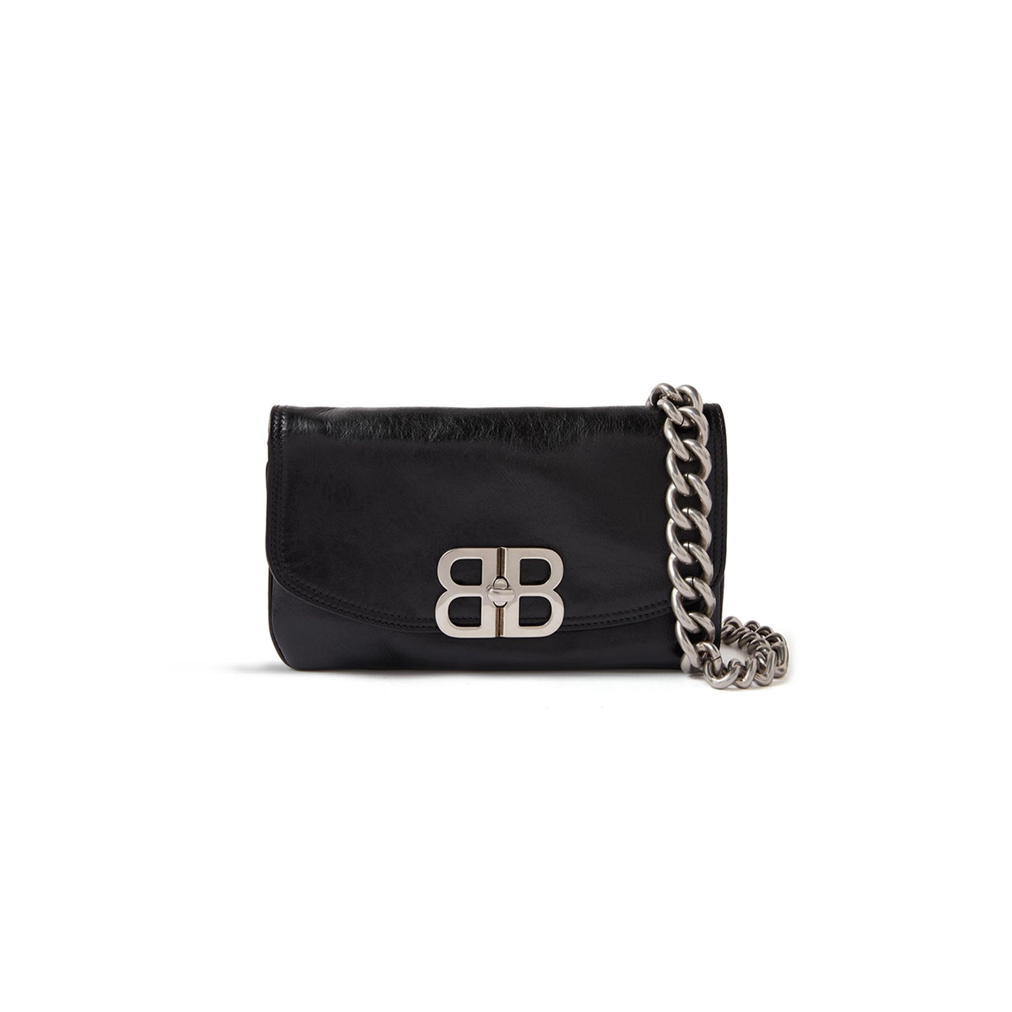 Ba1en*iaga small bb soft in black 7485982aaib1000 (24*14cm)