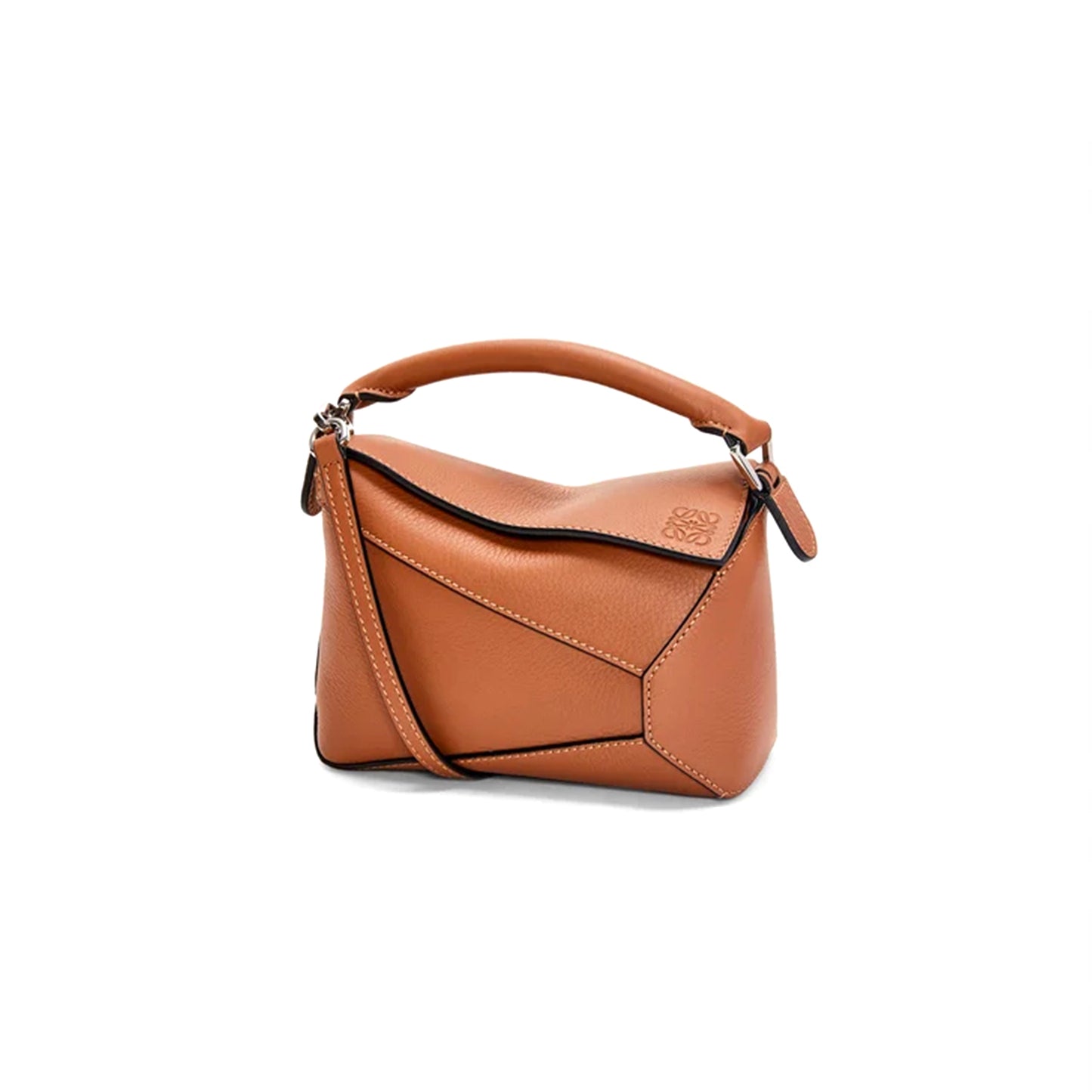 L0ew* mini puzzle edge bag in classic calfskin a510p88x26-2530 (18*12.5*8cm)