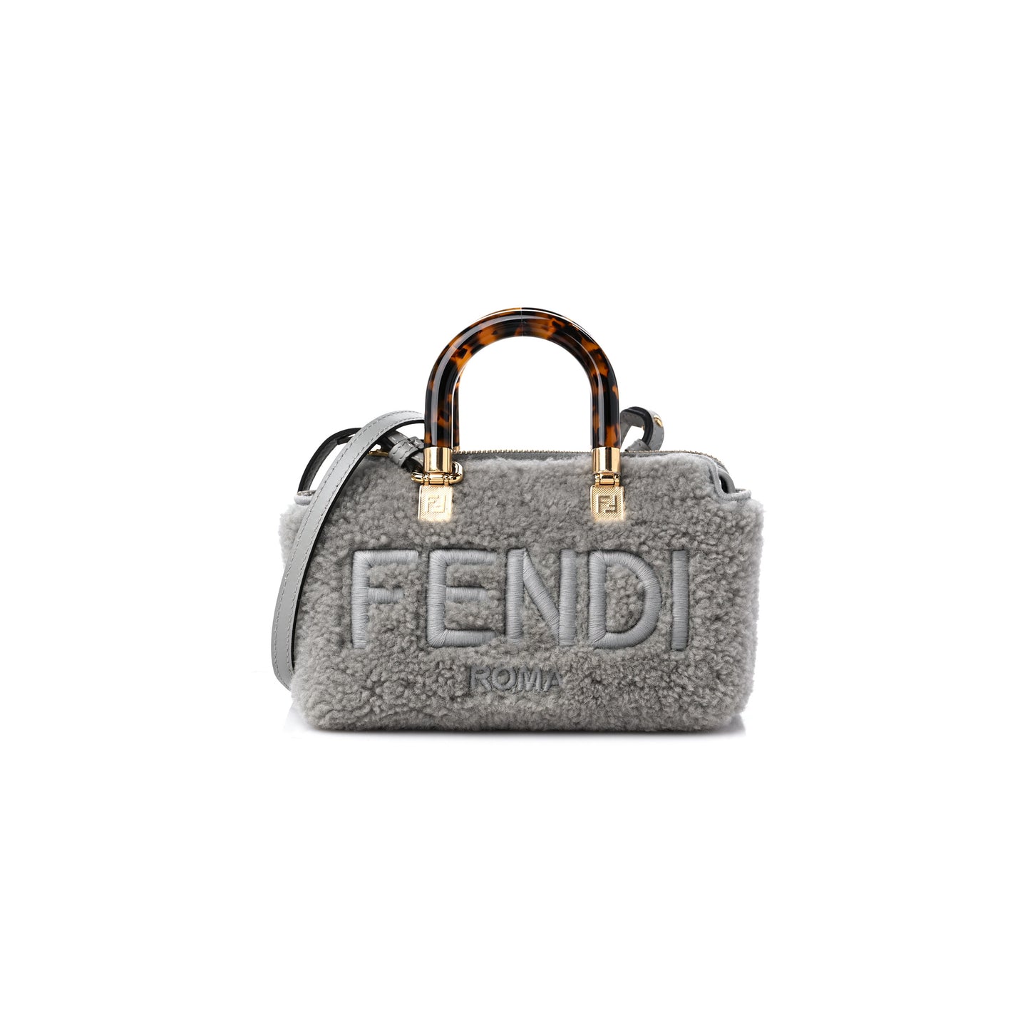 F**di mini by the way top handle boston ghiaccio 8bs067alp2f1ckx (17*12*8cm)