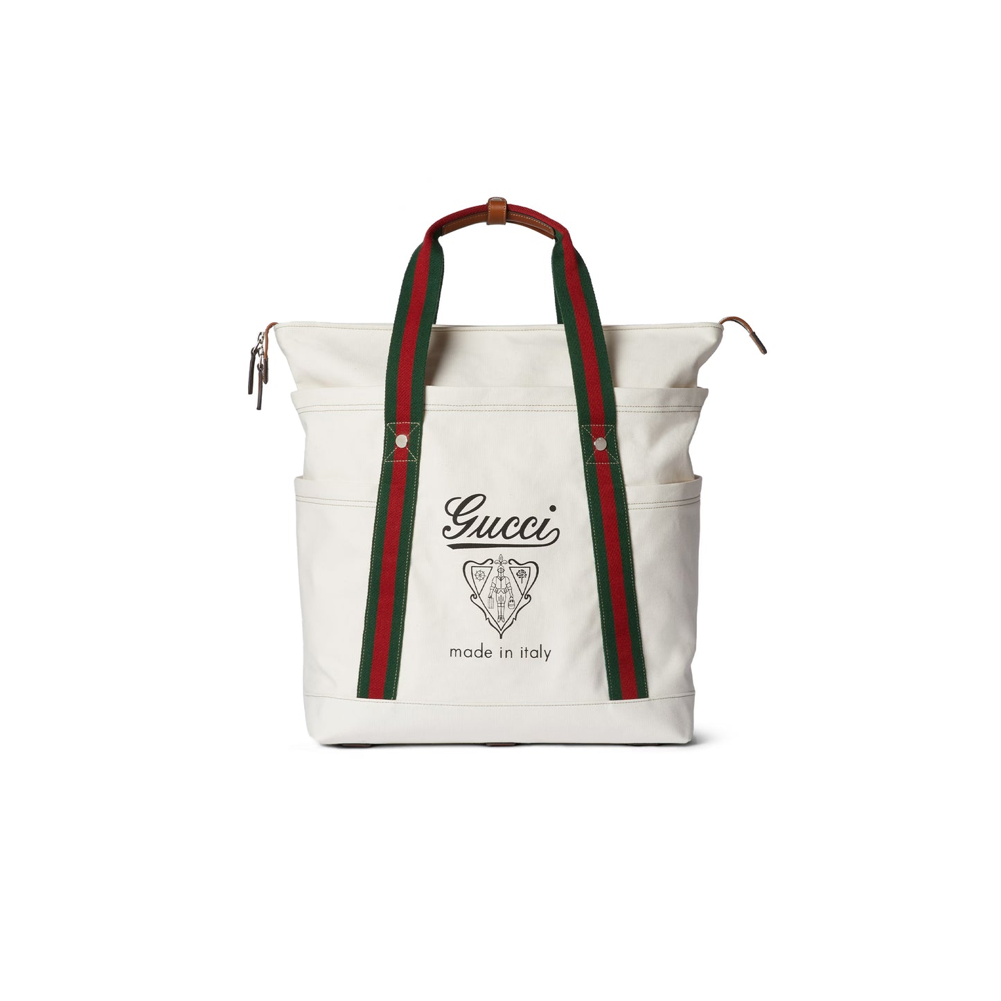G*u*i printed canvas large tote bag 816863 (39*45*19cm)