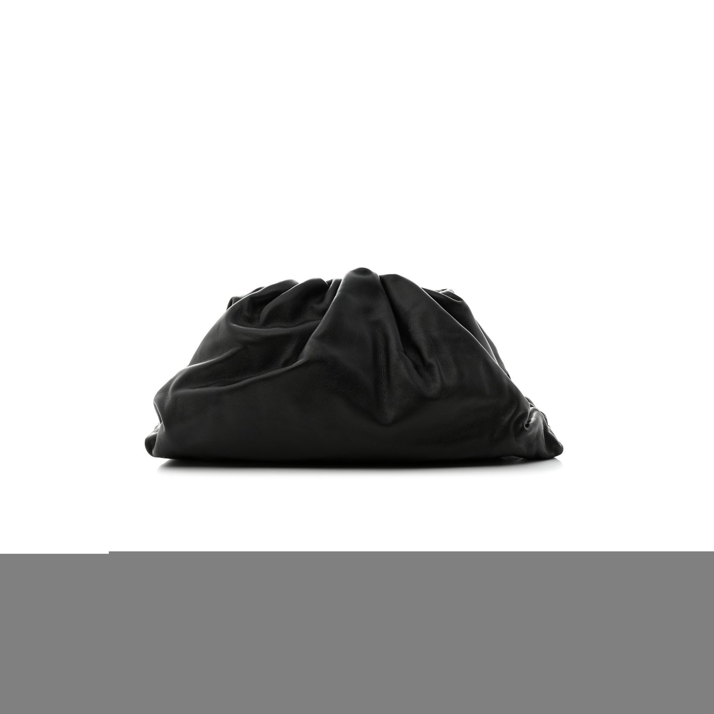 bo*te*ga Ve*ne*ta smooth butter calf the pouch oversized clutch black (37*19*8cm)