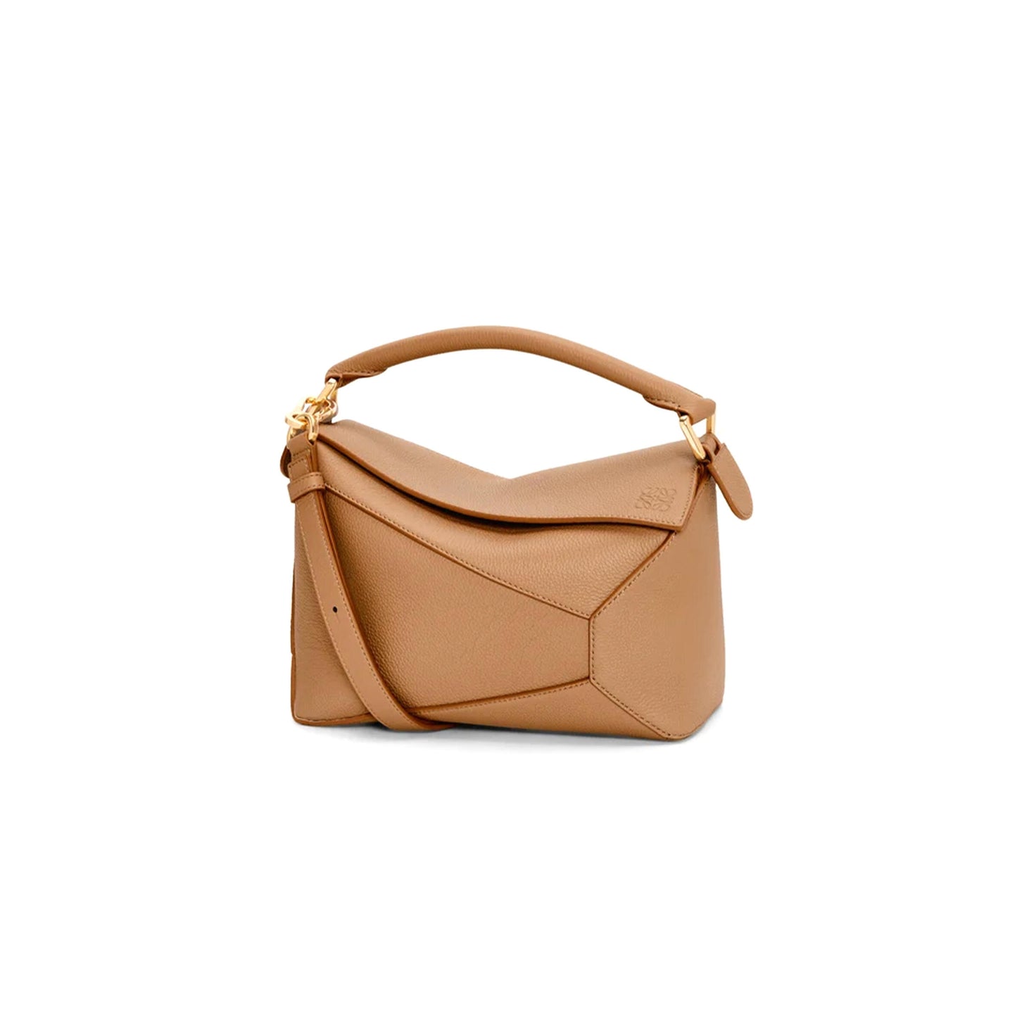 L0ew* small puzzle edge bag in soft grained calfskin a510p60x30 (24*16.5*10.5cm)