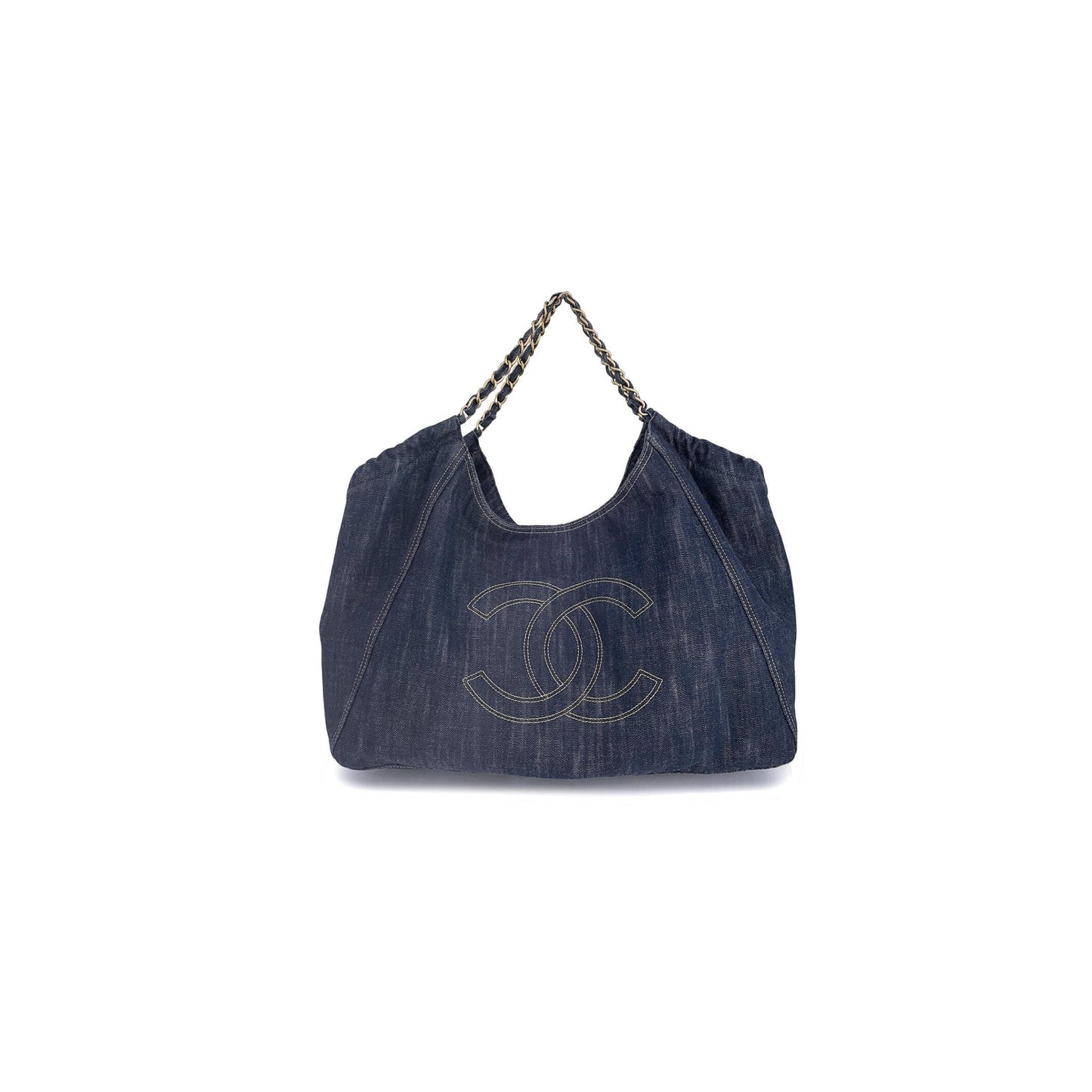 Ch**el master vintage large xl coco cabas hobo tote bag (45*18*11cm)
