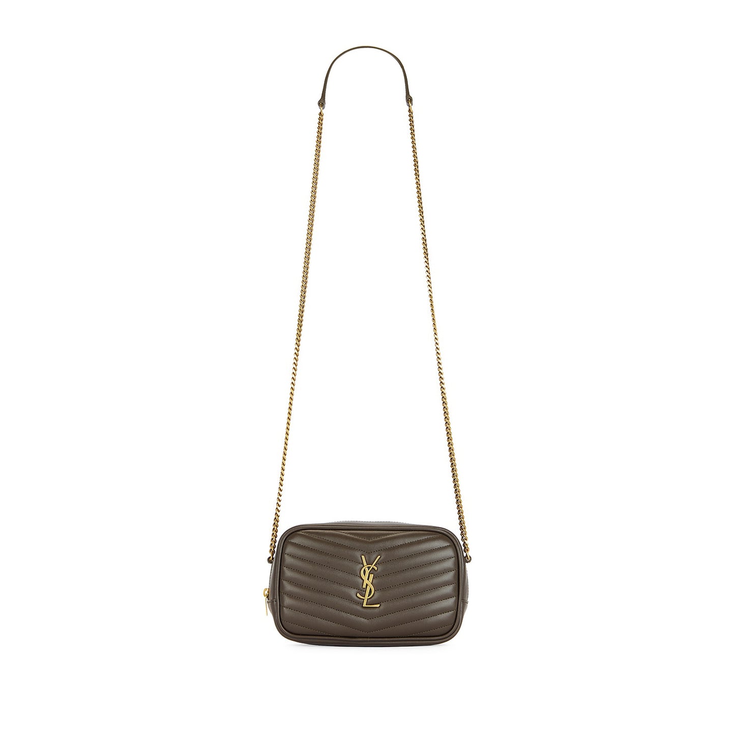 Y*L mini lou bag in matelassÉ grain de poudre embossed leather 6125791gf073317 (19*10.5*5cm)