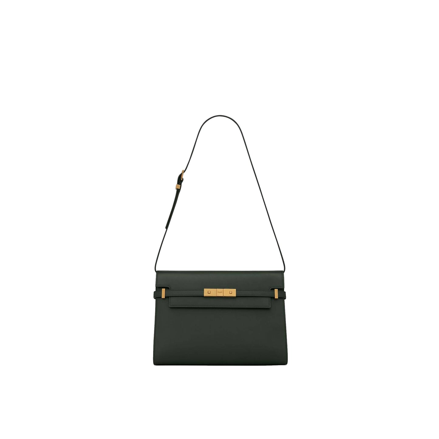 y*l manhattan shoulder bag in box Sa**t Lau*nt leather 5792710sx0w3045 (29*20*7.5cm)