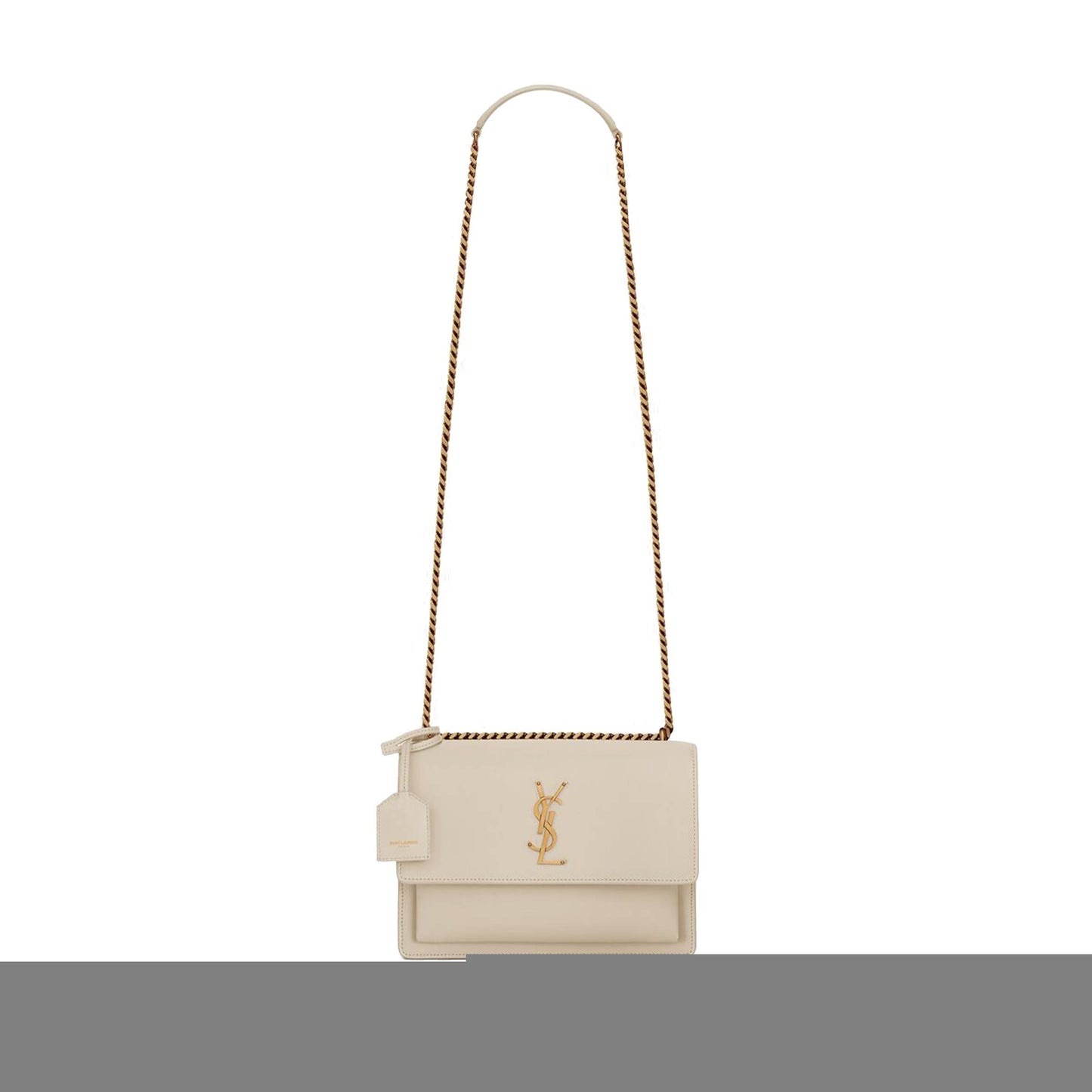 Y*L sunset medium chain bag in smooth leather 442906d420w9207 (22*16*6.5cm)