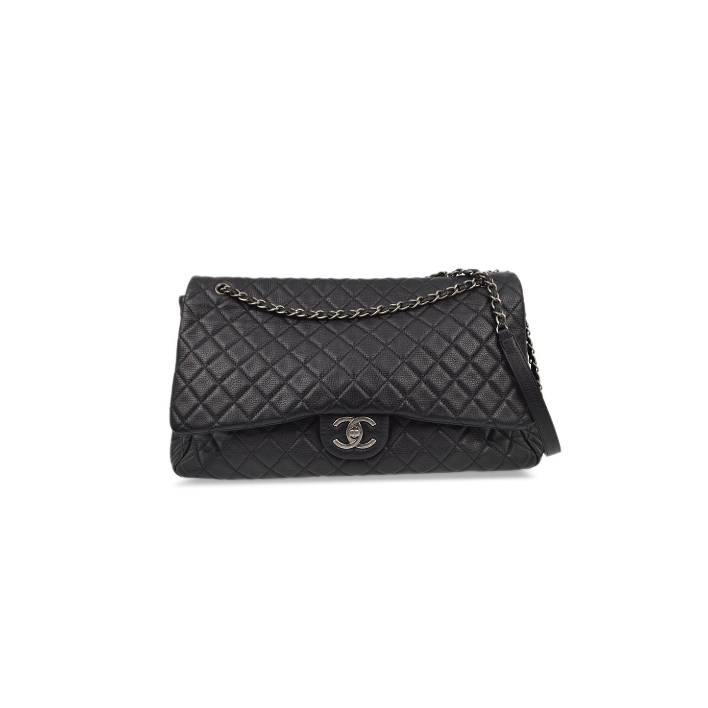 Ch*el single flap shoulder bag (46.6*29*17cm)