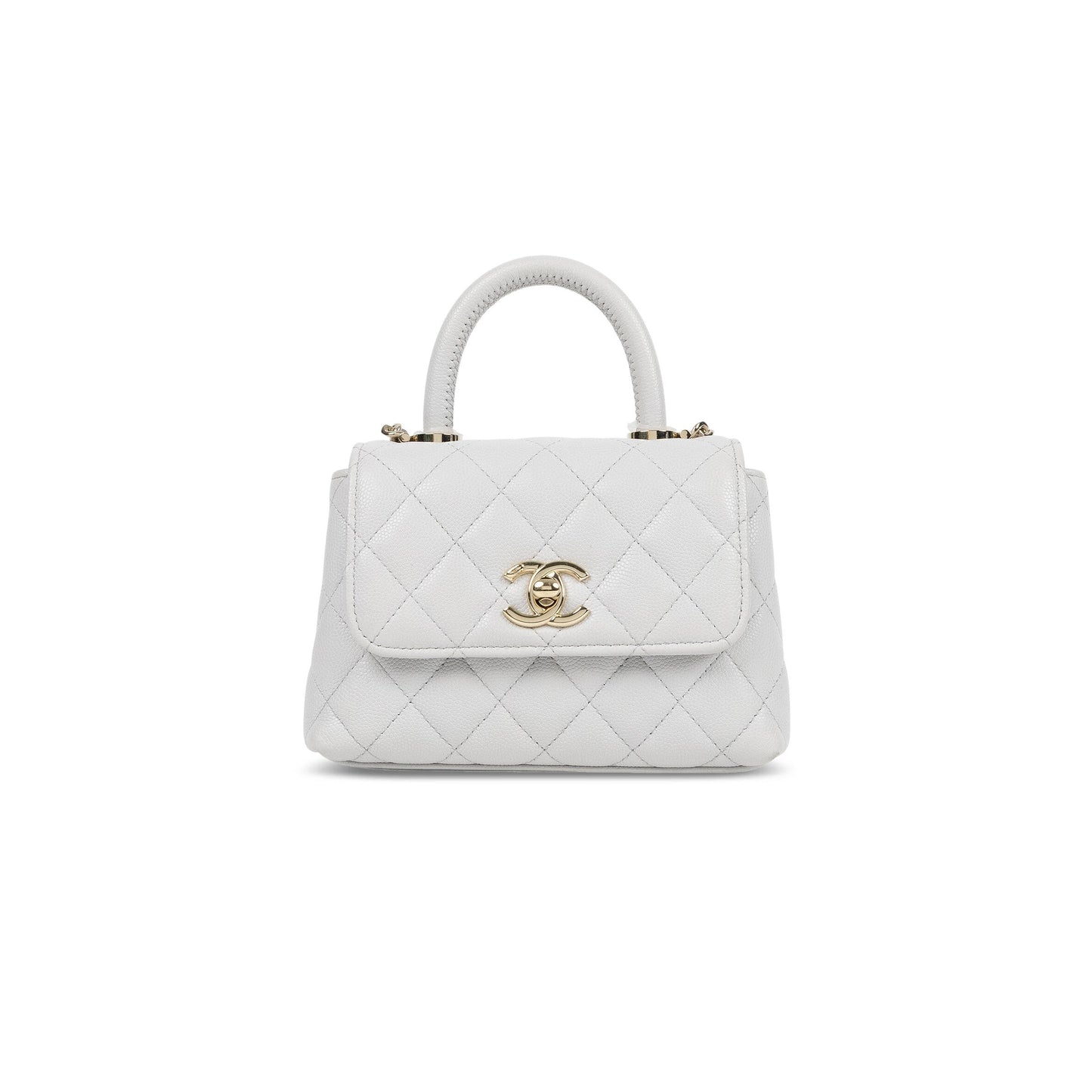 Ch**el master mini flap bag with top handle ap4244 (14.5*11.5*5.5cm)