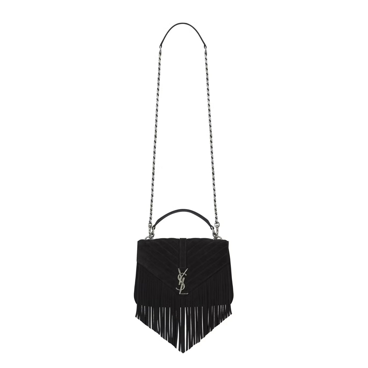 Y*L monogram college medium in suede 5317050u0i41000 (24*17*6cm)