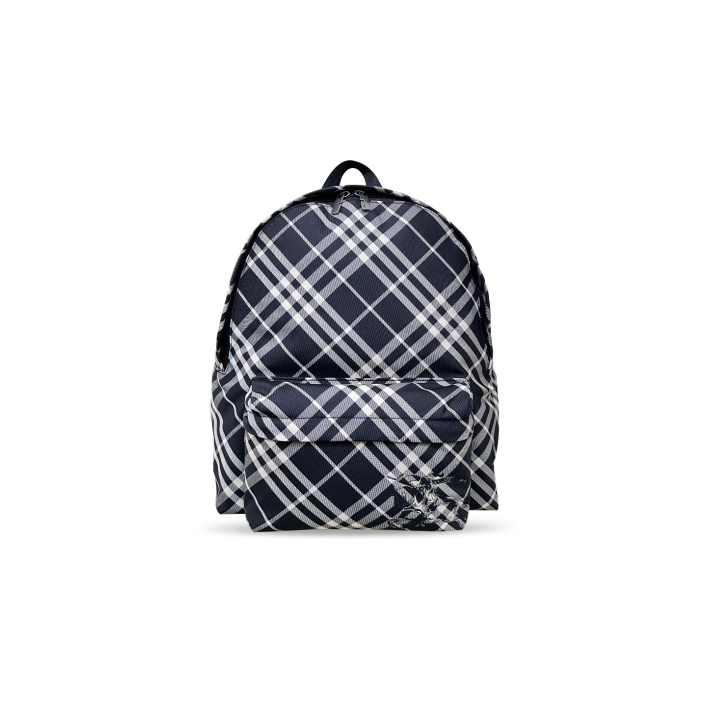 Bv*b*rry plaid backpack 80913120 (41*35*14cm)