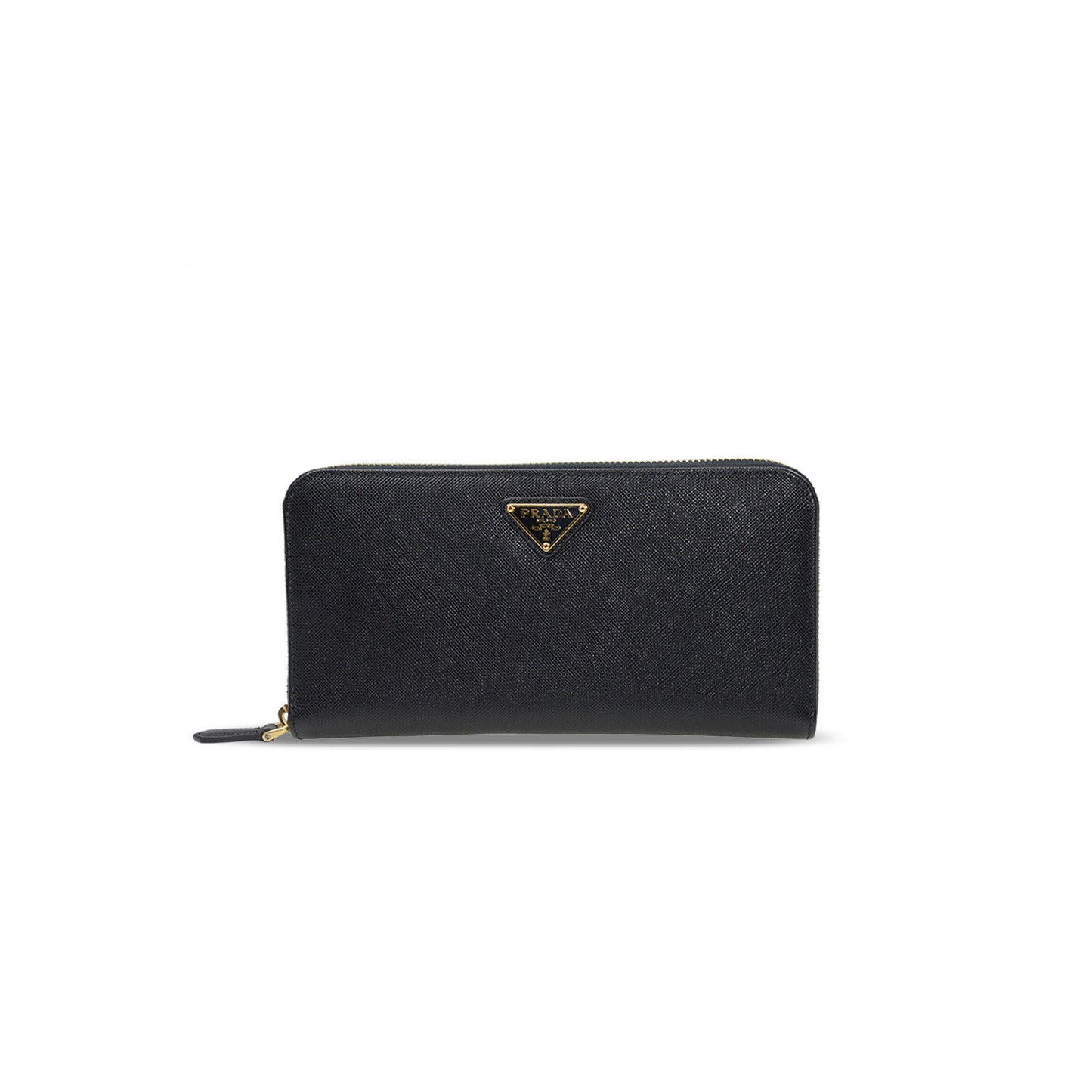 Pra*a leather zip wallet 1m0506 (19*11*2cm)