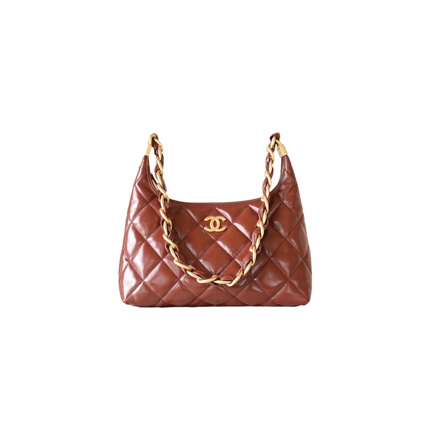 Ch*el master 24a hobo underarm bag (26*24*9.5cm)