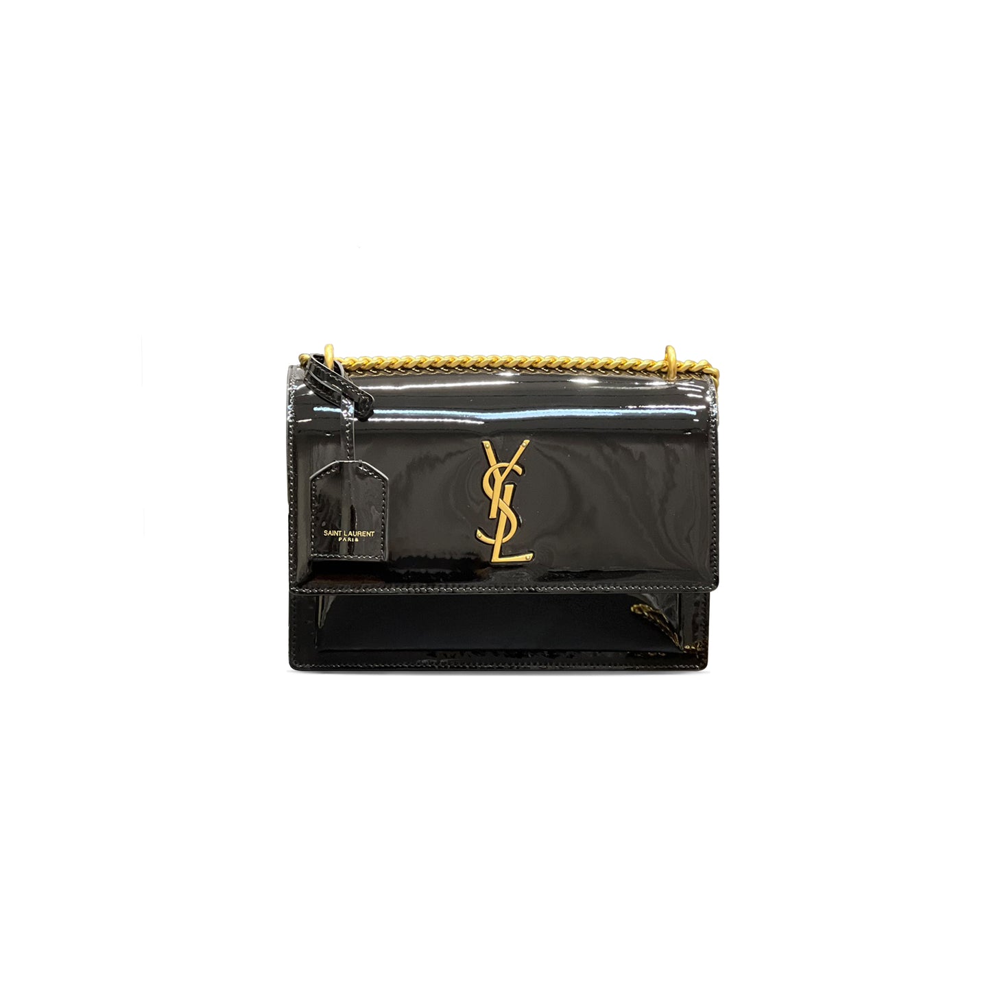 Y*L sunset medium in patent leather 422906366205 (22*16*6.5cm)