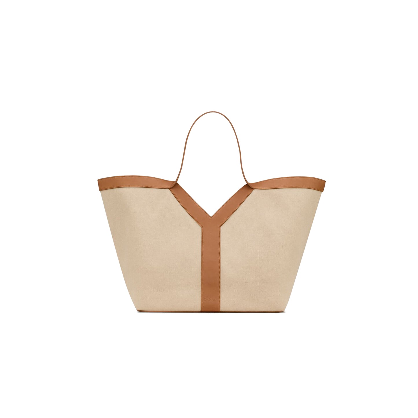 Y*L y tote in canvas and leather 817602fac7t9856 (38*33*16cm)