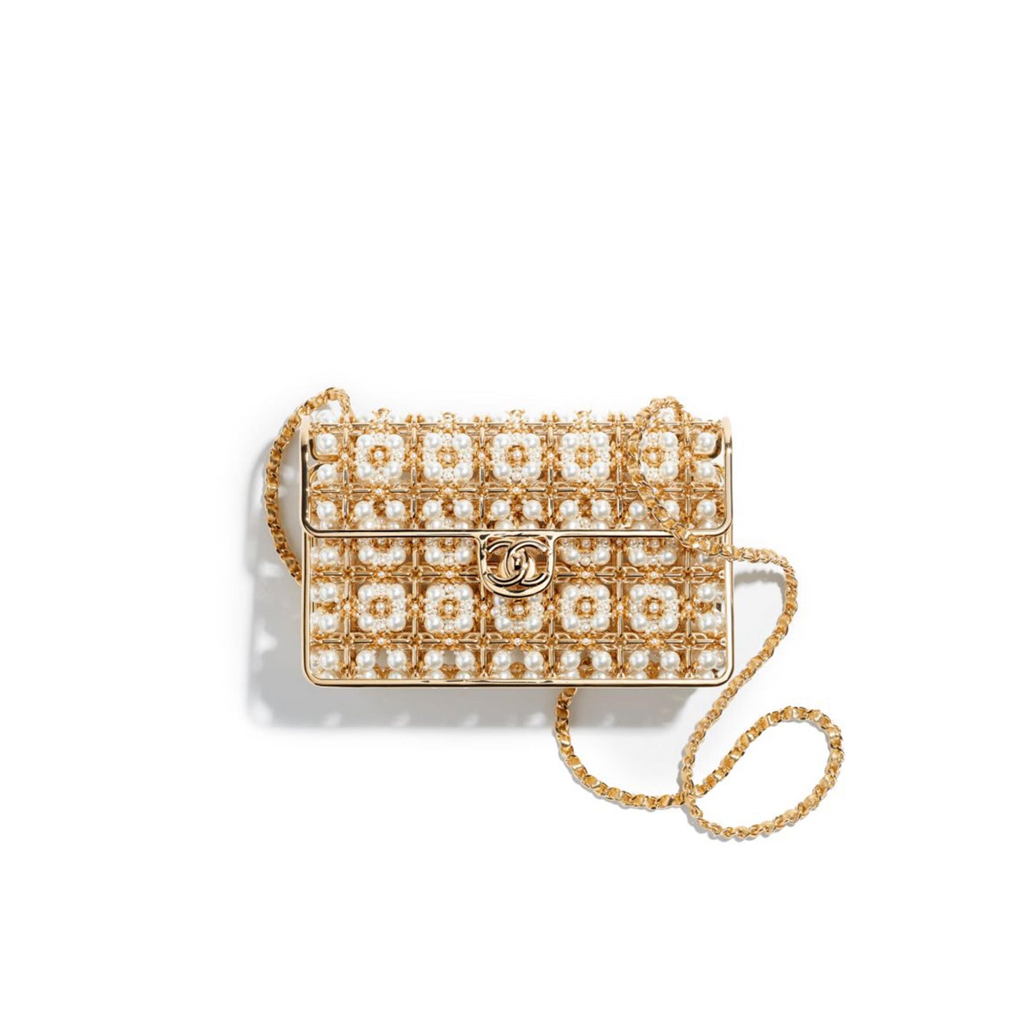 Ch**el master 23s classic flap evening bag as4076 (17*11*6cm)