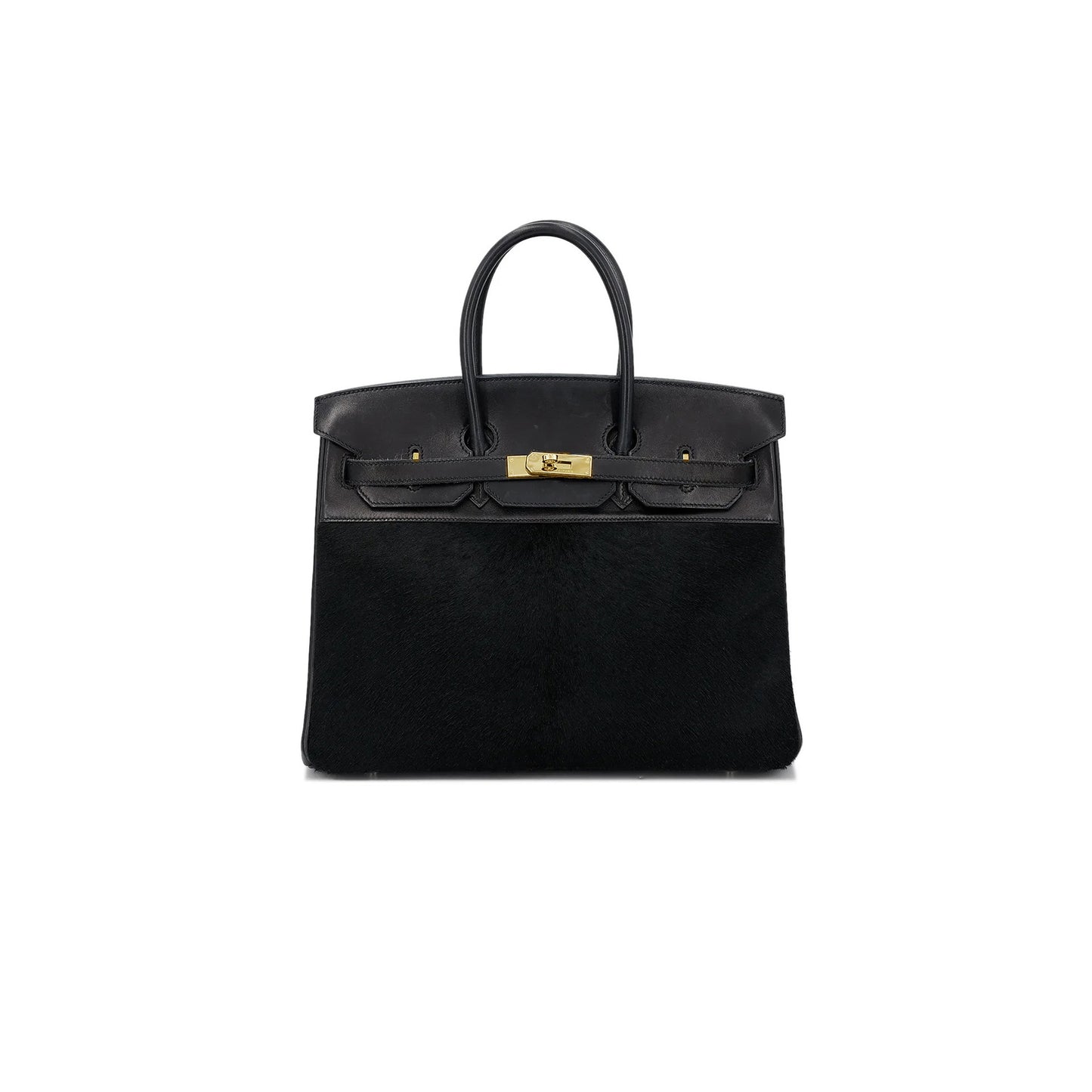 H**mes master birkin 25 togo black bag 2376734 (25*20*13cm)