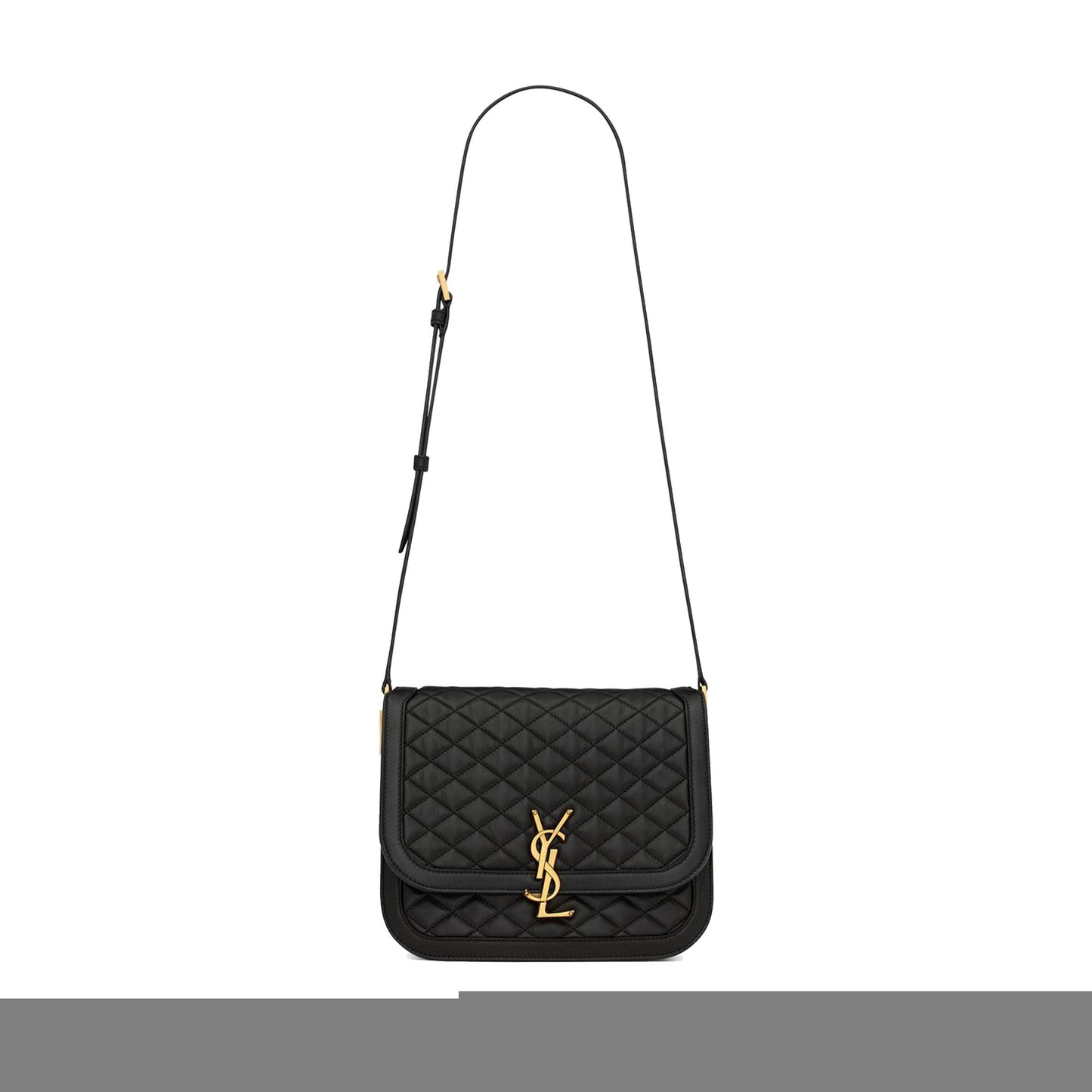 y*l solferino medium S*pple satchel in quilted lambskin (22*18*4cm)