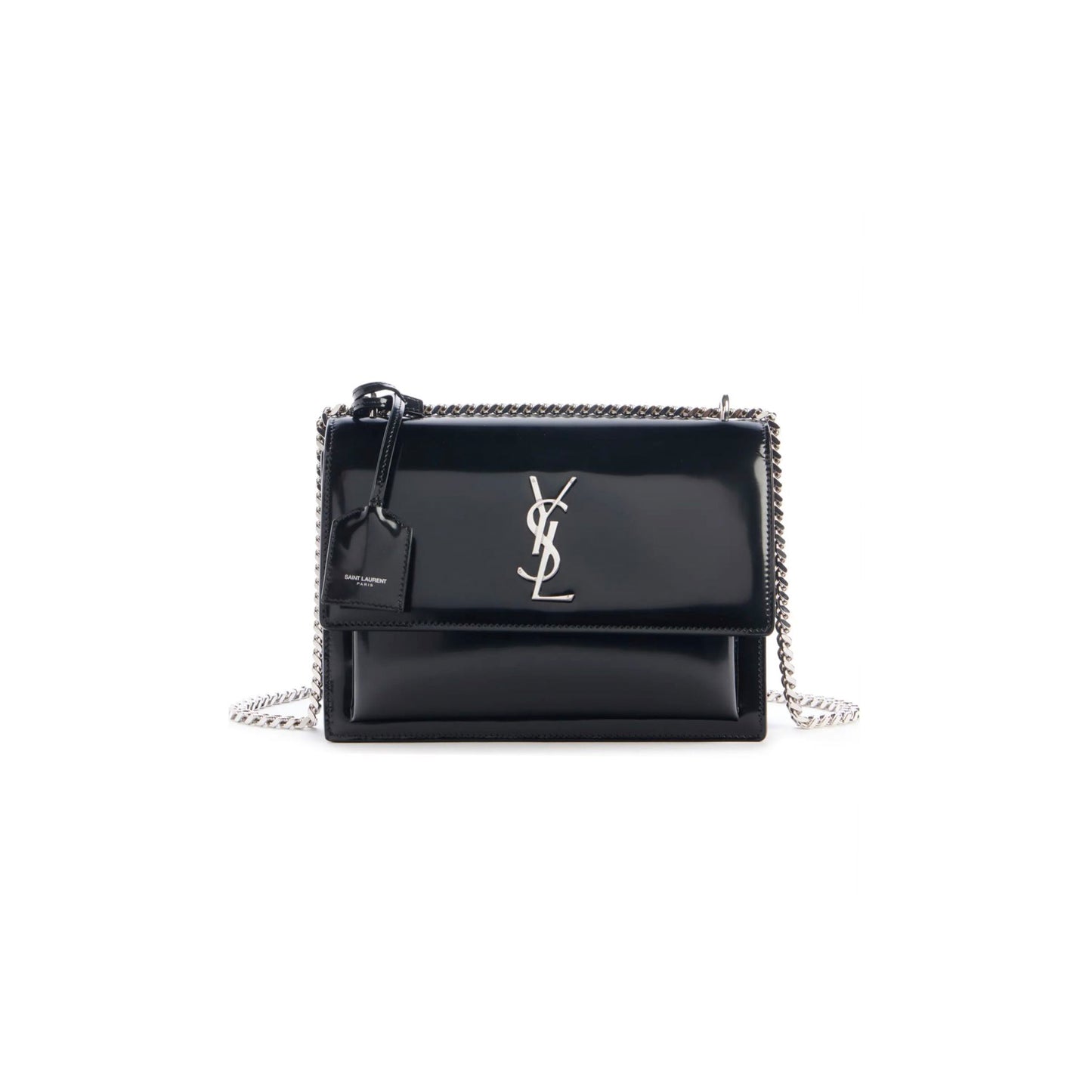 Y*L sunset medium in pearlescent leather 422906 (22*16*8cm)