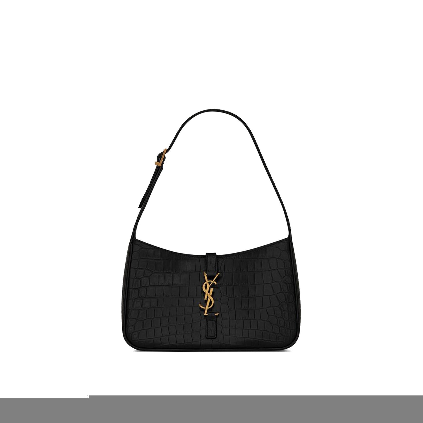 Y*L le 5 a 7 in crocodile-embossed shiny leather 657228dzesw1062 (23*16*6.5cm)