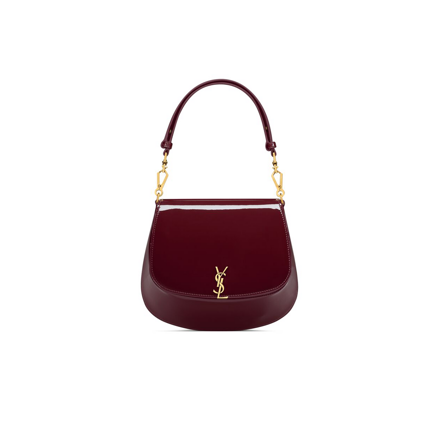 Y*L voltaire top handle in patent leather 800846bmiiw6413 (17.5*21*8cm)