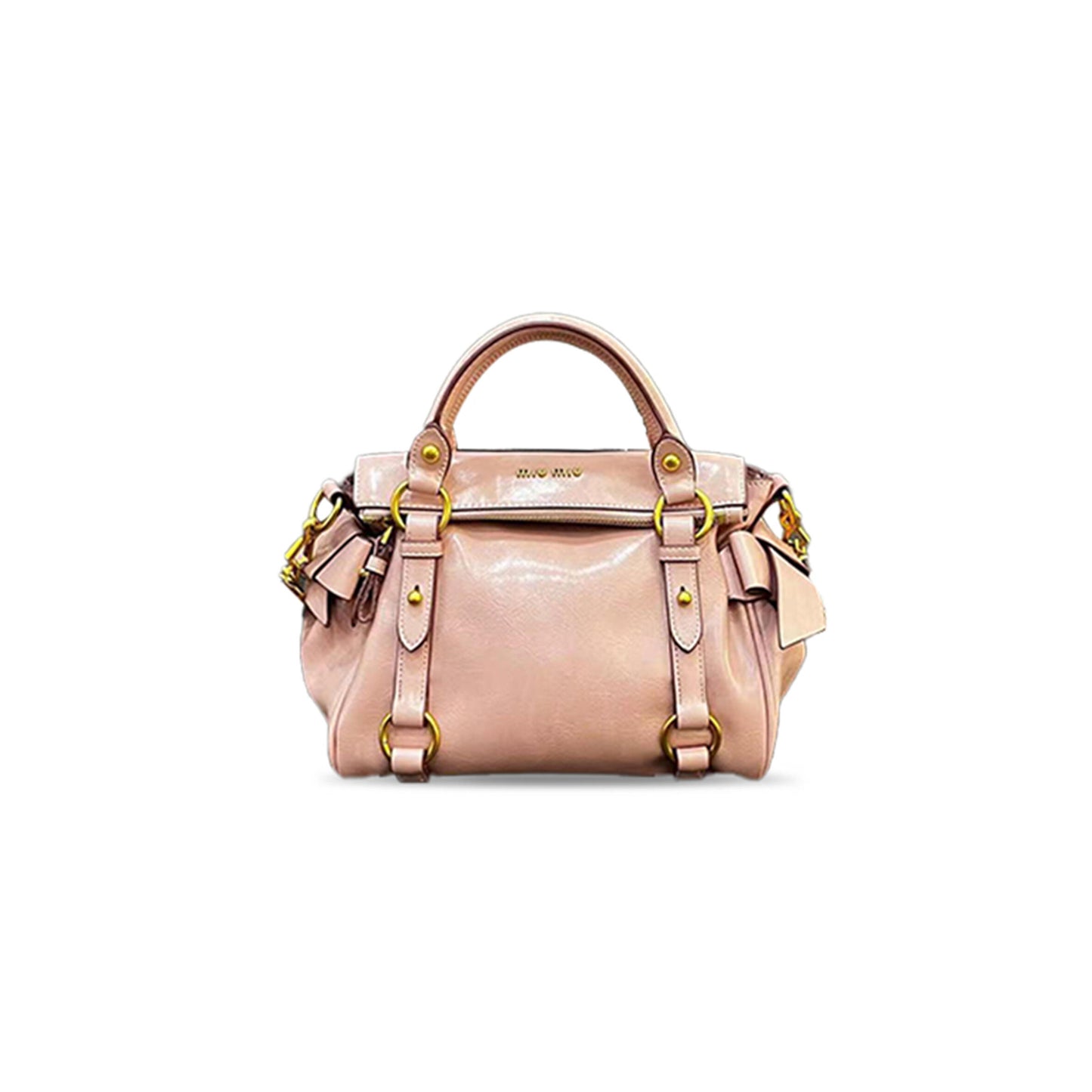 M1v M1v vitello lux bow satchel (25*20*13cm)